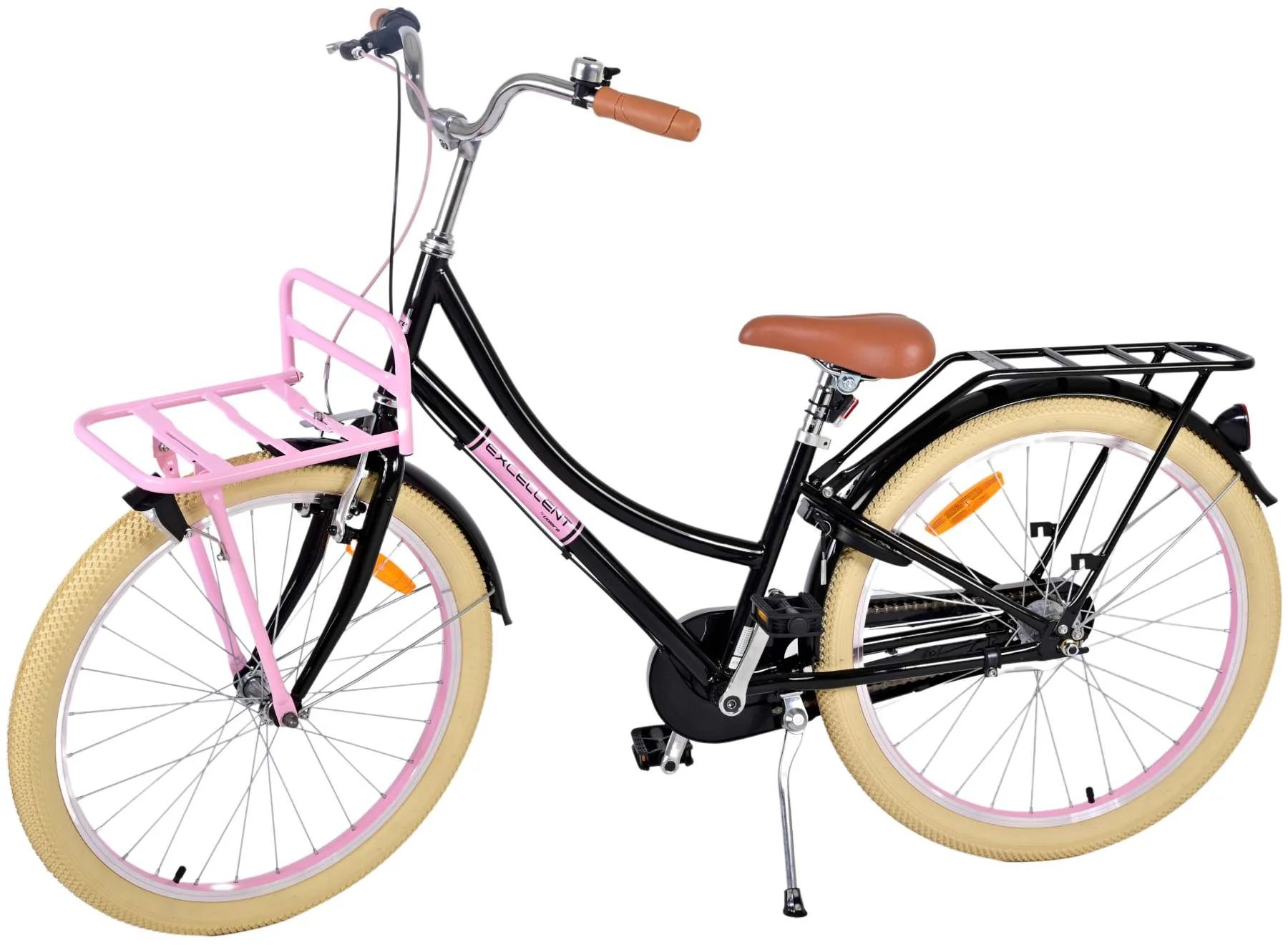 Volare Excellent Kinderfiets - Meisjes - 24 inch - Zwart - 3 Versnellingen OUTLET - Image 10