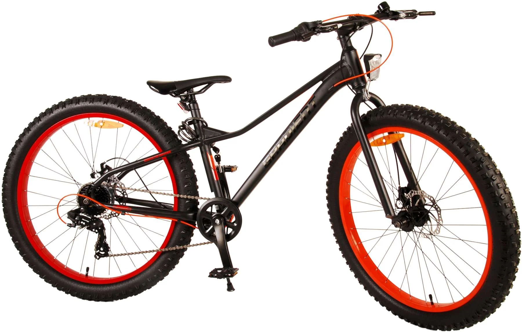 Volare Gradient Kinderfiets – Jongens – 26 inch – Zwart Oranje – 7 speed – Prime Collection - Image 3