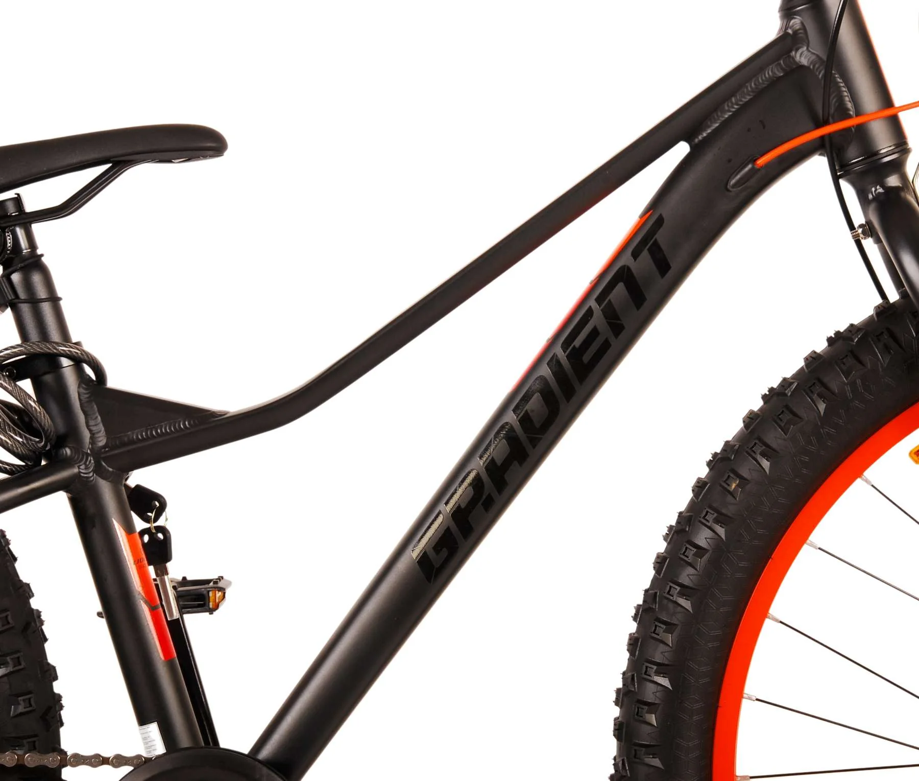 Volare Gradient Kinderfiets – Jongens – 26 inch – Zwart Oranje – 7 speed – Prime Collection - Image 7