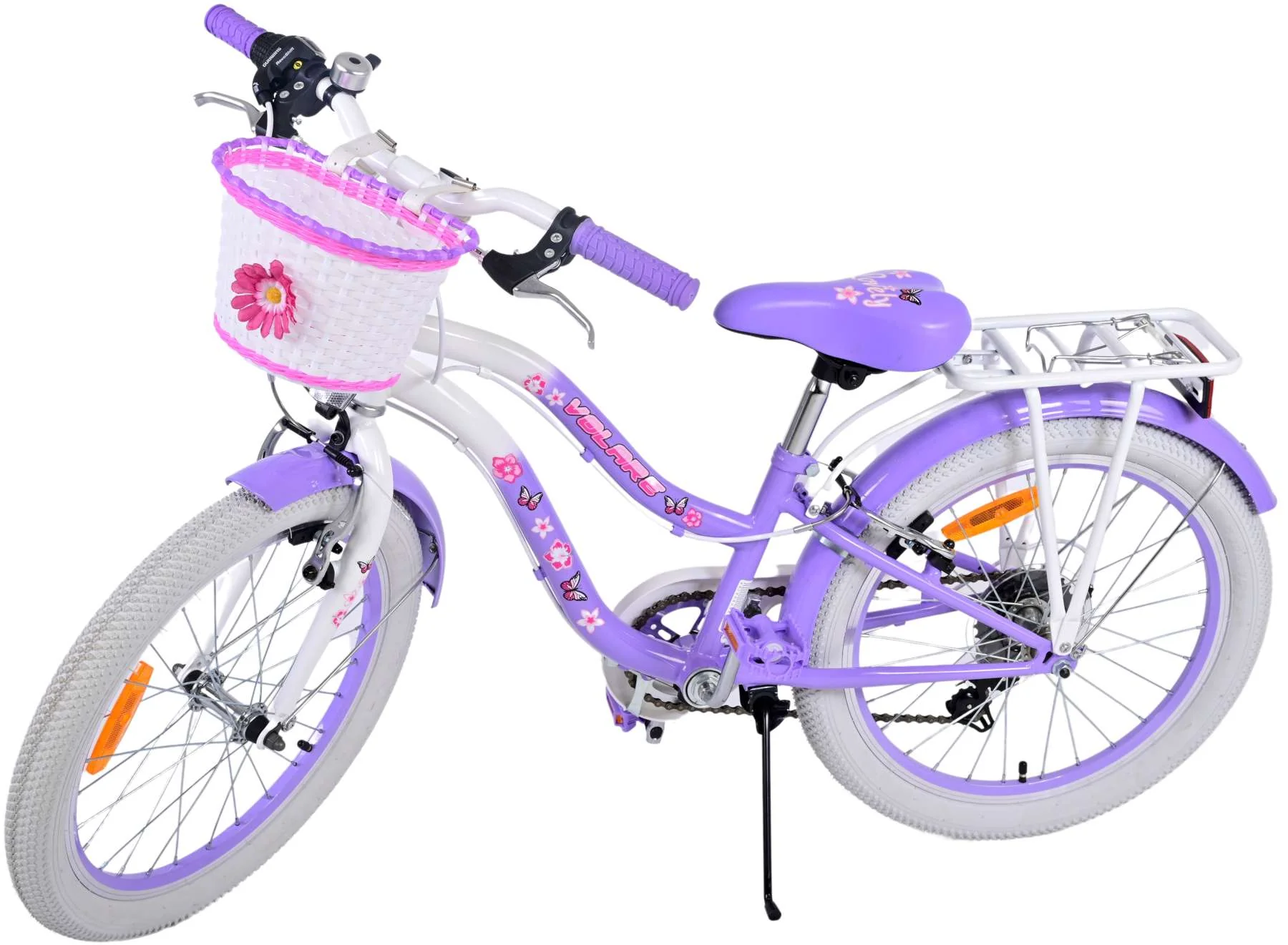 Volare Lovely Kinderfiets - Meisjes - 20 inch - Paars - 7 versnellingen - Image 9