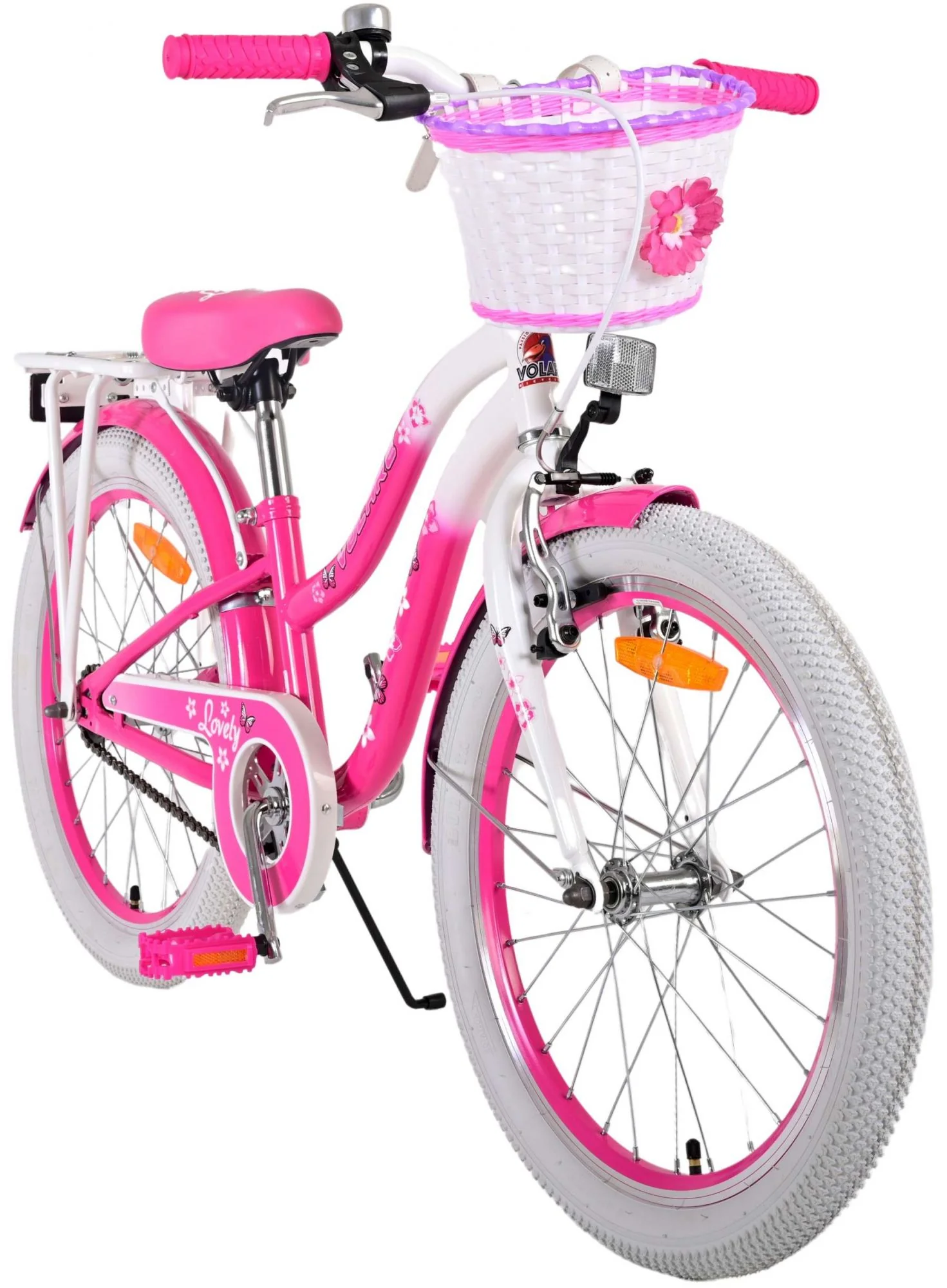 Volare Lovely Kinderfiets - Meisjes - 20 inch - Roze - Image 10