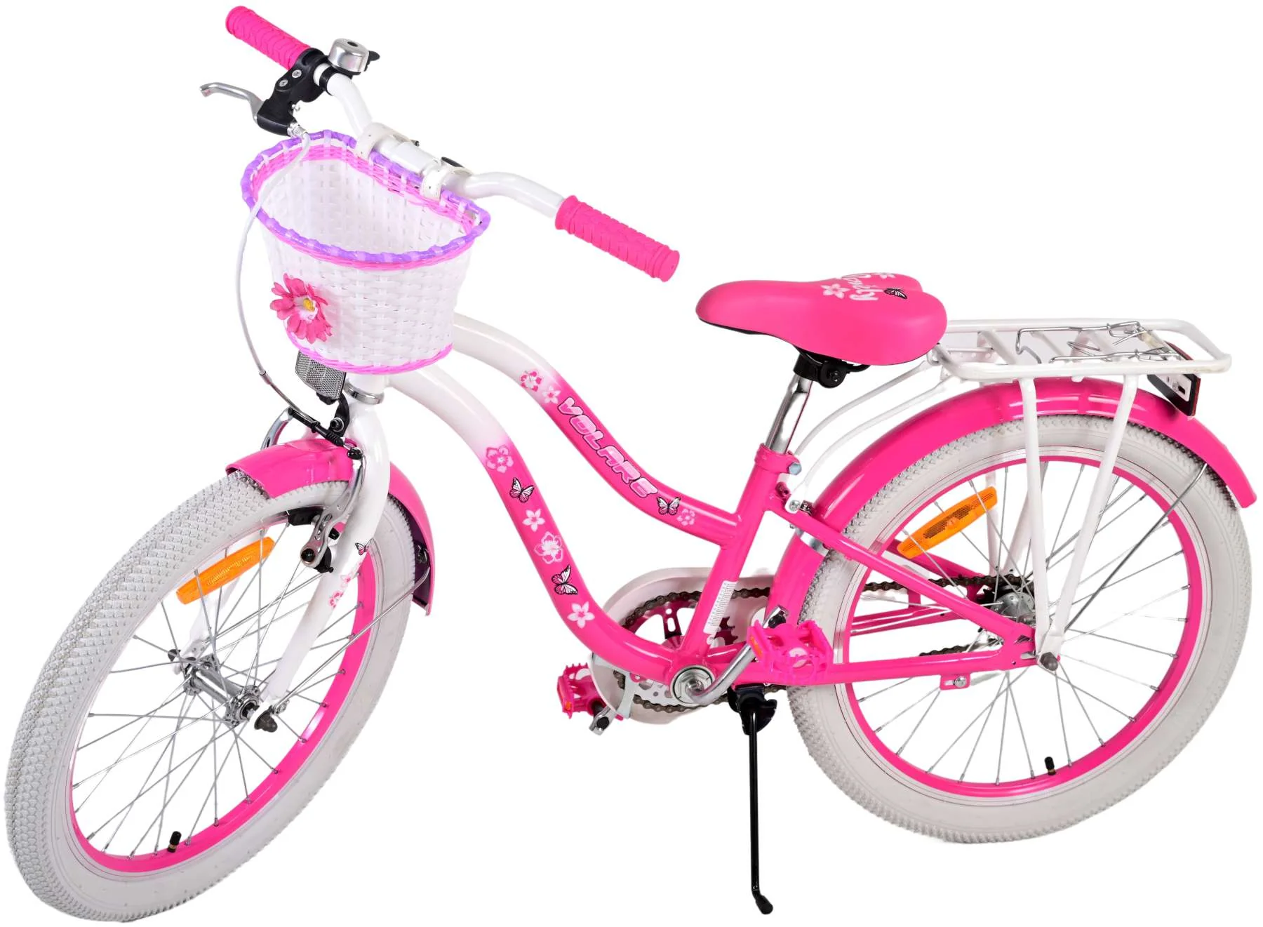 Volare Lovely Kinderfiets - Meisjes - 20 inch - Roze - Image 14