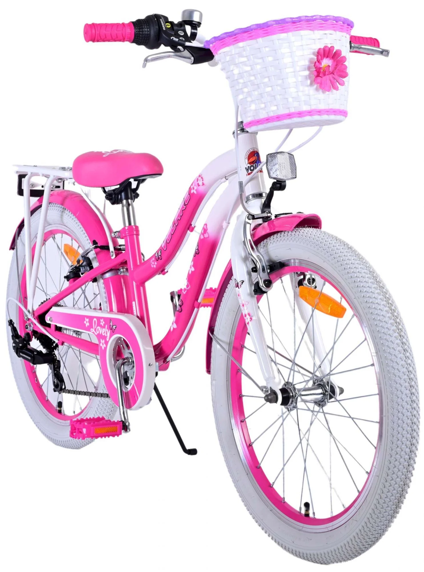 Volare Lovely Kinderfiets - Meisjes - 20 inch - Roze - 7 versnellingen - Image 11