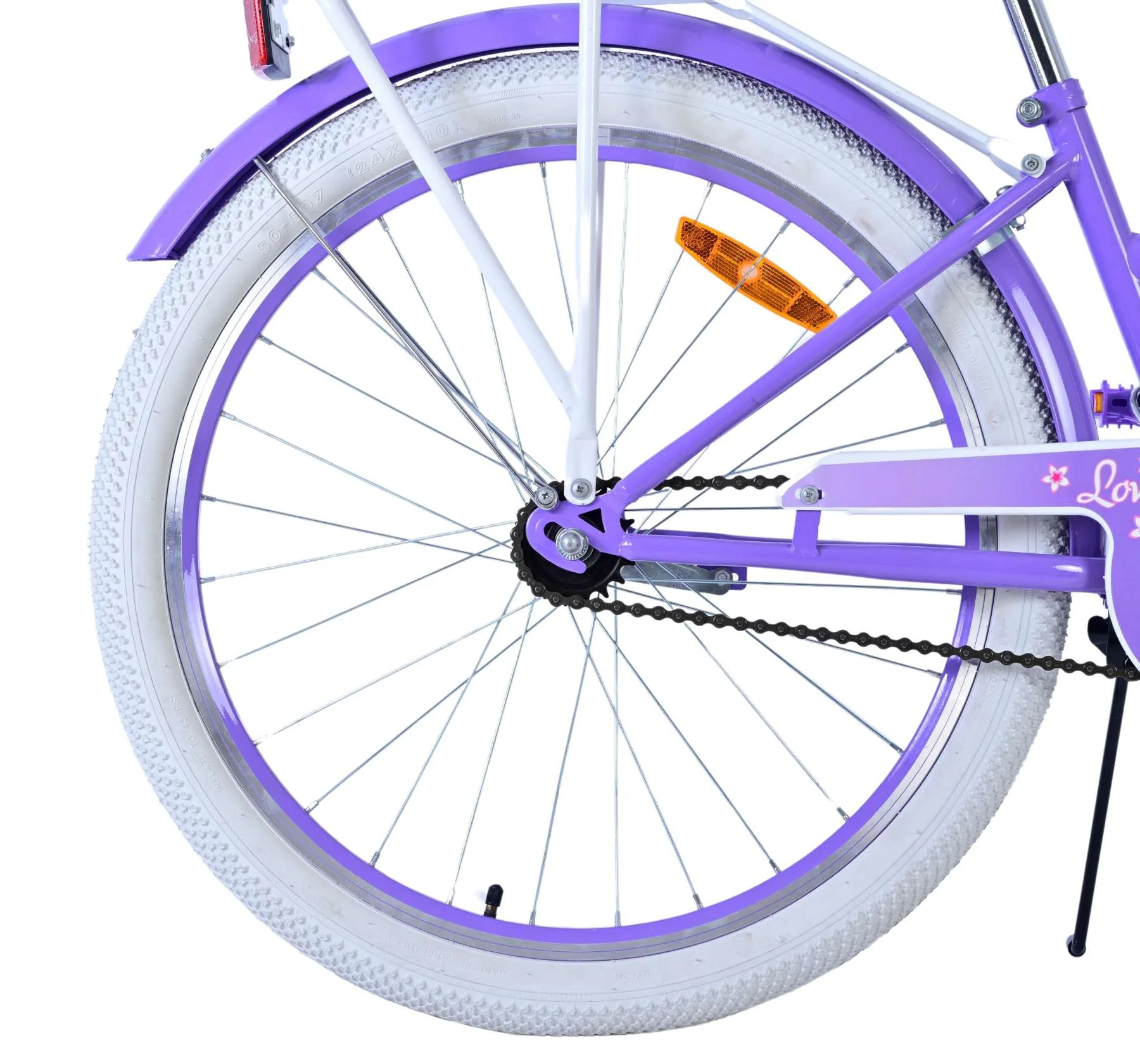 Volare Lovely Kinderfiets - Meisjes - 24 inch - Paars - Image 10