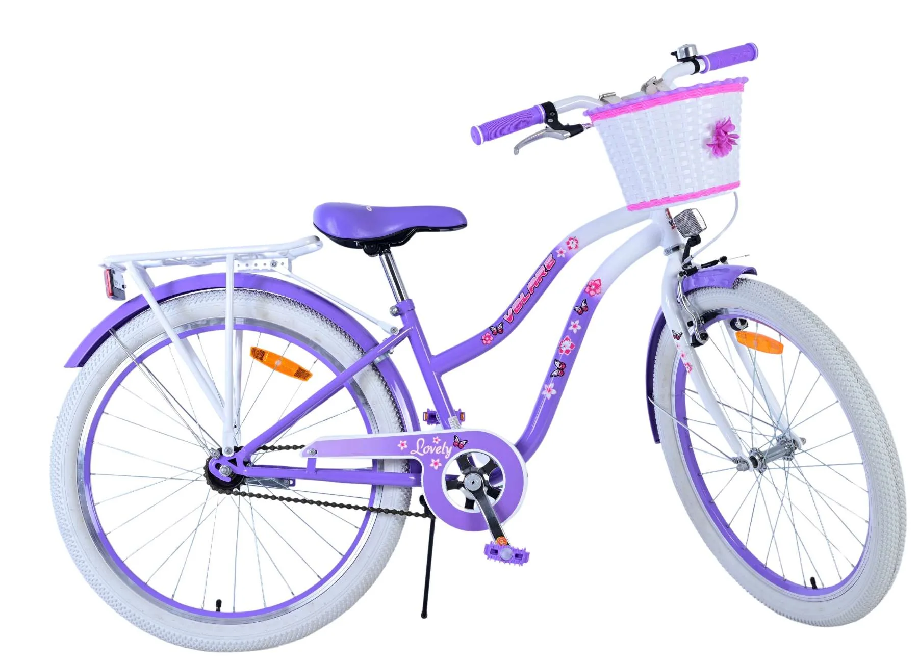 Volare Lovely Kinderfiets - Meisjes - 24 inch - Paars - Image 2