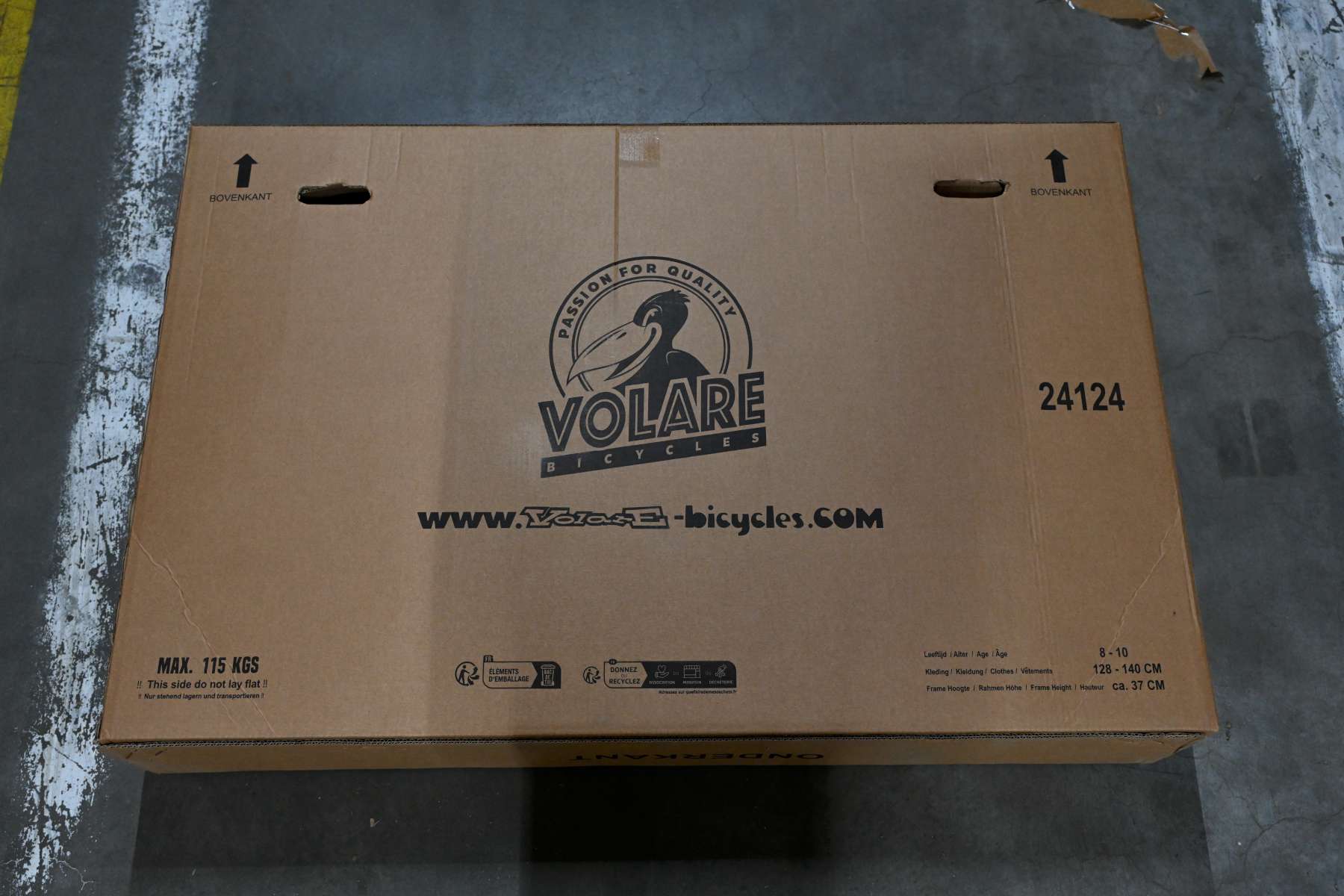 Volare Lovely Kinderfiets - Meisjes - 24 inch - Paars - Twee handremmen - Image 11