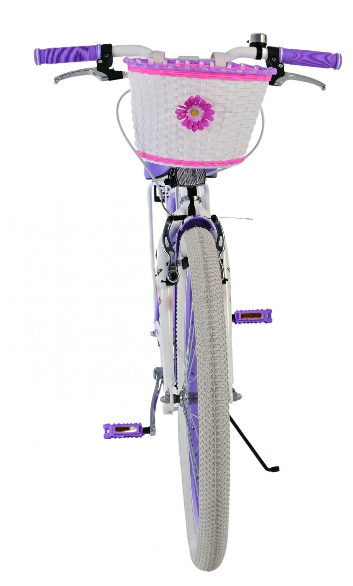 Volare Lovely Kinderfiets - Meisjes - 24 inch - Paars - Twee handremmen - Image 6
