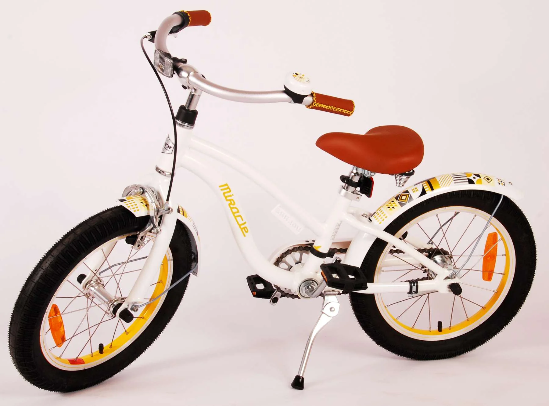 Volare Miracle Cruiser Kinderfiets - Meisjes - 16 inch - Wit - Prime Collection - Image 13