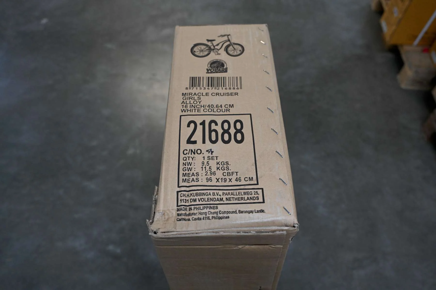 Volare Miracle Cruiser Kinderfiets - Meisjes - 16 inch - Wit - Prime Collection - Image 17