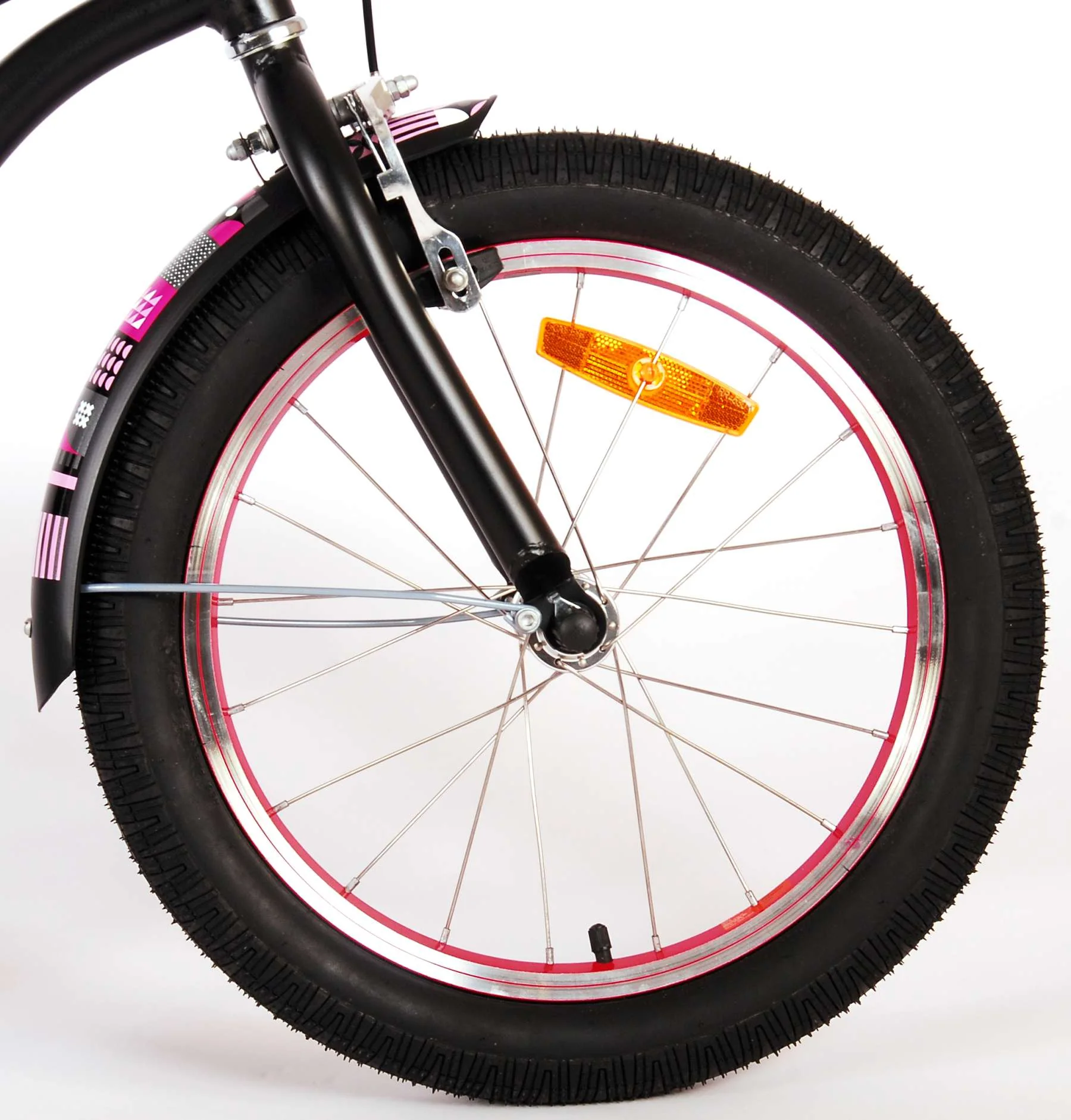 Volare Miracle Cruiser Kinderfiets - Meisjes - 18 inch - Mat Zwart - Prime Collection - Image 5
