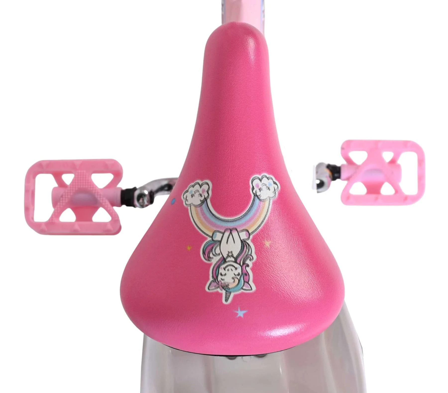 Volare Unicorn Kinderfiets - Meisjes - 14 inch - Roze - Image 4