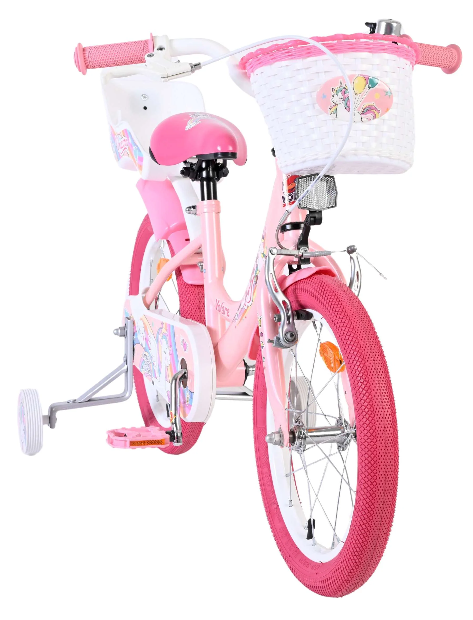 Volare Unicorn Kinderfiets - Meisjes - 16 inch - Roze - Image 5