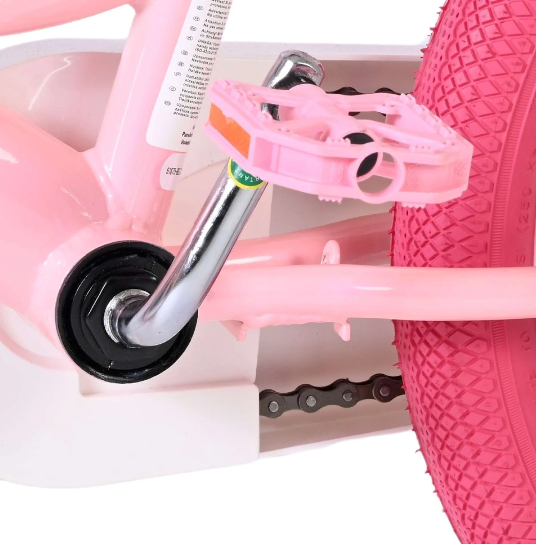 Volare Unicorn Kinderfiets - Meisjes - 16 inch - Roze - Image 9