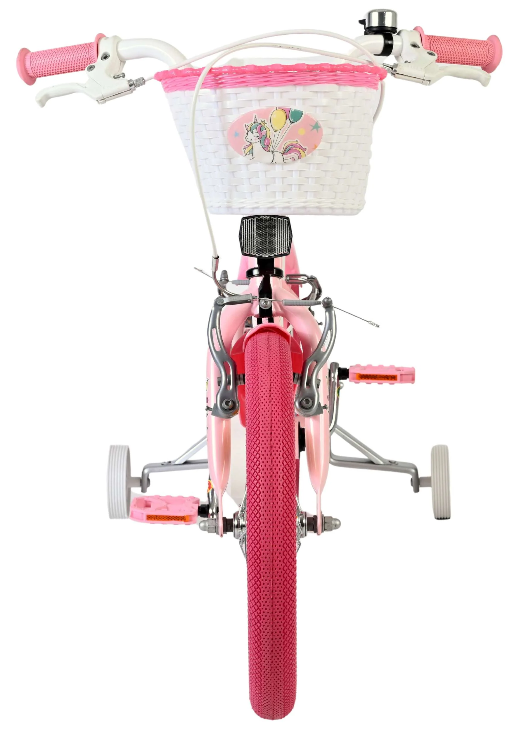 Volare Unicorn Kinderfiets - Meisjes - 16 inch - Roze - Twee Handremmen - Image 6