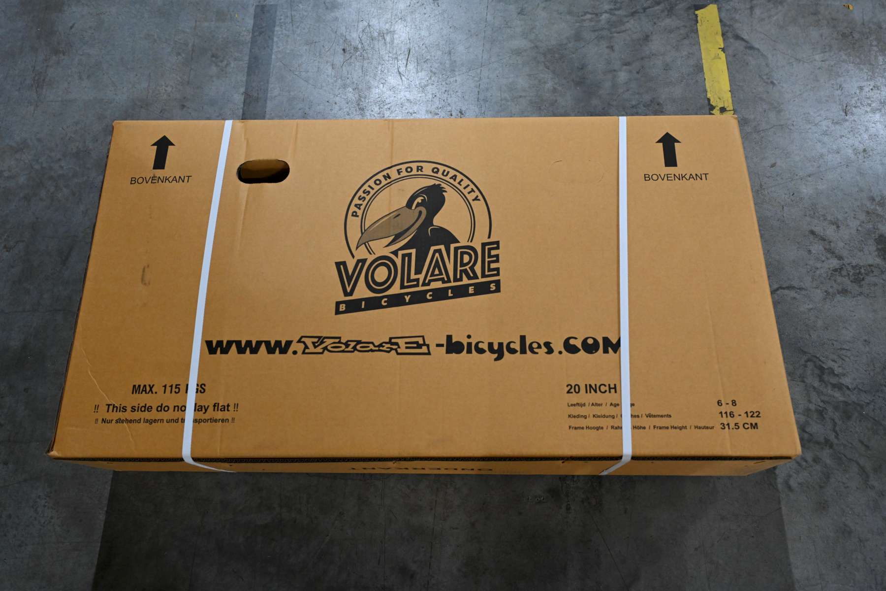 Volare Rocky Kinderfiets - 20 inch - Grijs Oranje - 6 speed - Prime Collection - Image 19