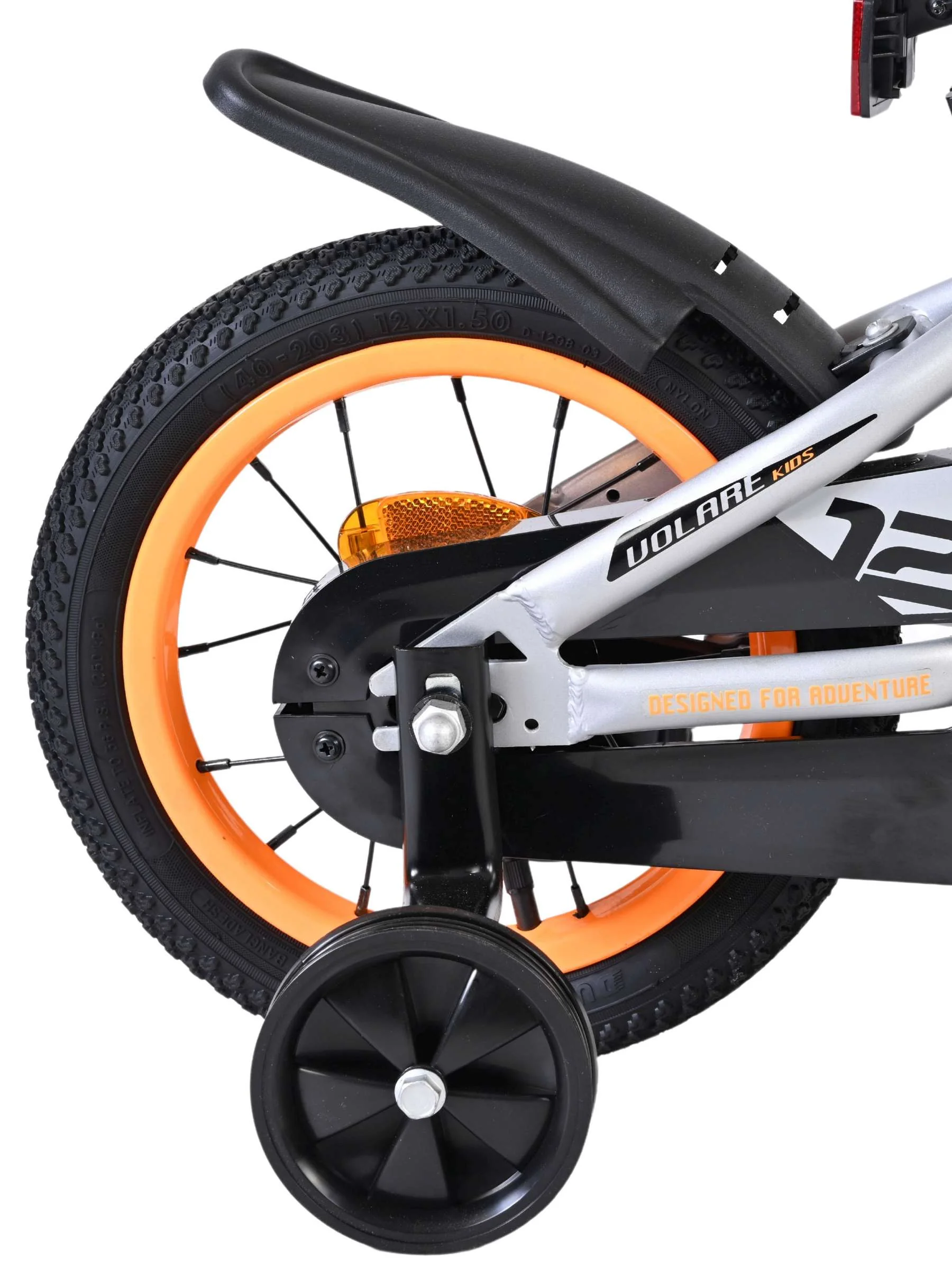 Volare Rocky Kinderfiets - Jongens - 12 inch - Grijs - Image 2