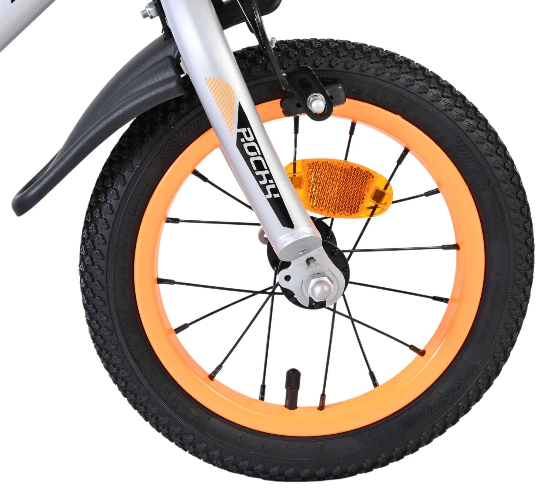 Volare Rocky Kinderfiets - Jongens - 12 inch - Grijs - Image 3