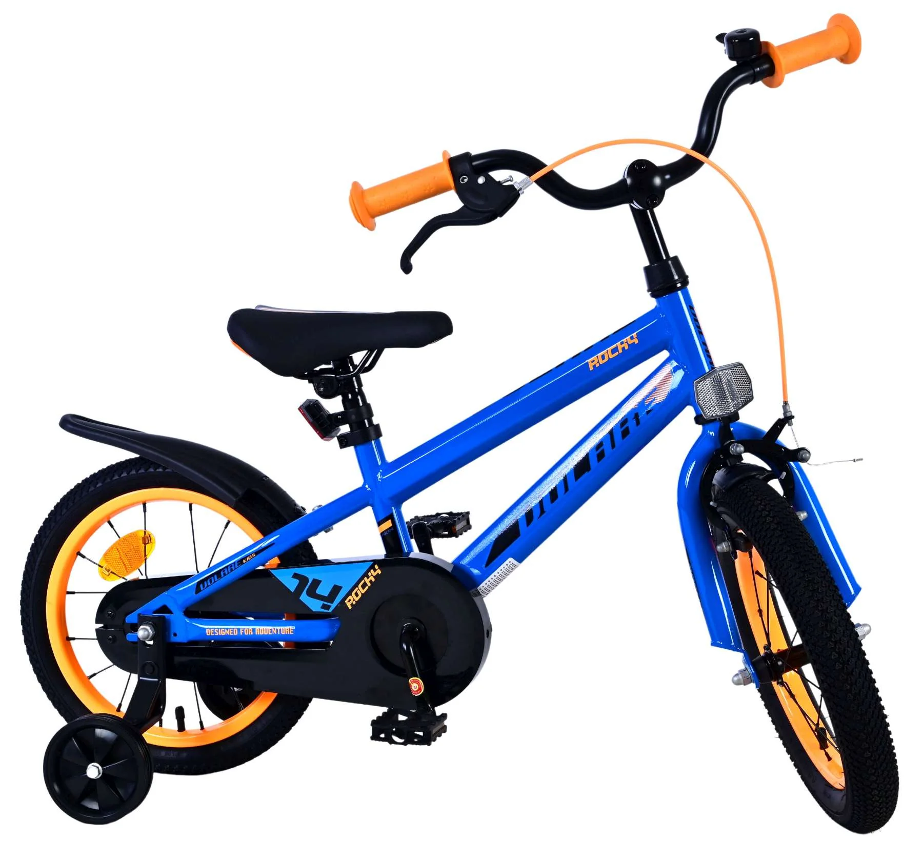 Volare Rocky Kinderfiets - Jongens - 14 inch - Blauw OUTLET - Image 10
