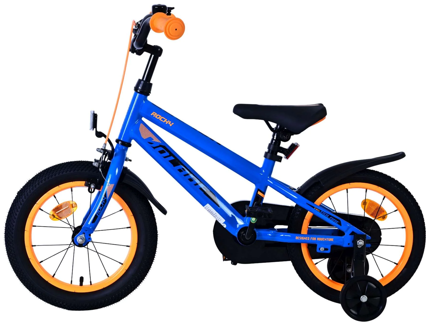 Volare Rocky Kinderfiets - Jongens - 14 inch - Blauw OUTLET - Image 7