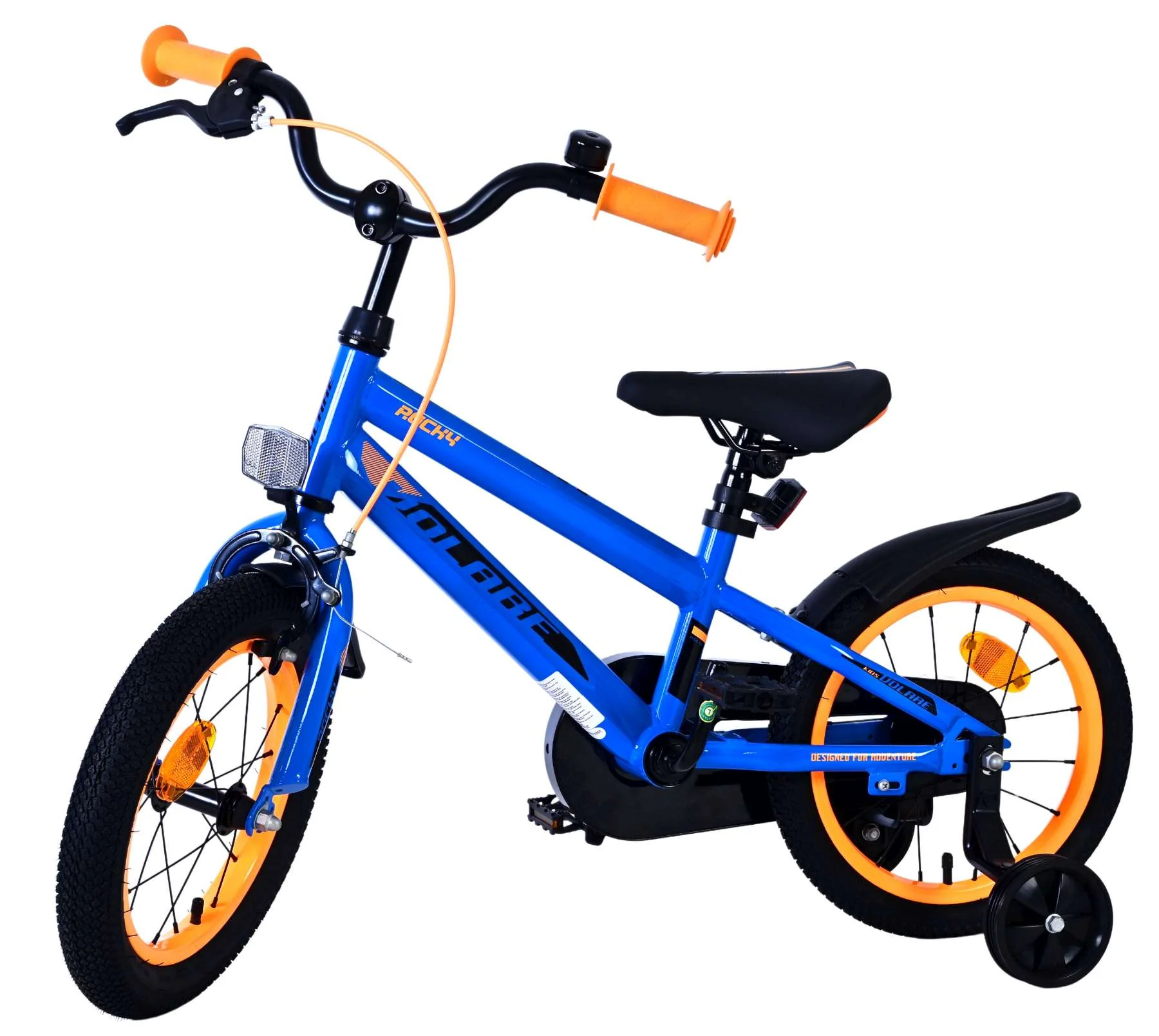 Volare Rocky Kinderfiets - Jongens - 14 inch - Blauw OUTLET - Image 8