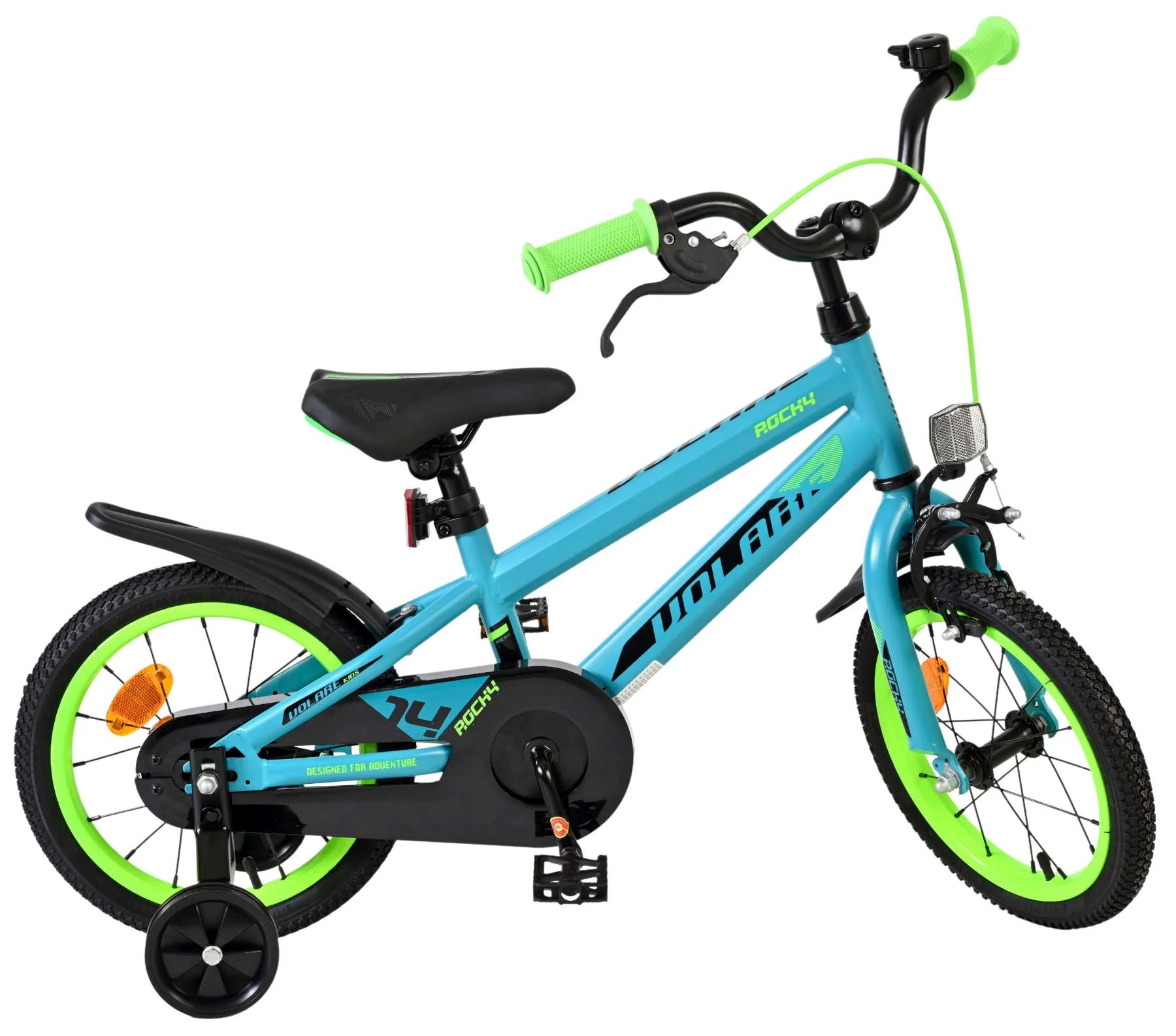 Volare Rocky Kinderfiets - Jongens - 14 inch - Groen - Image 10