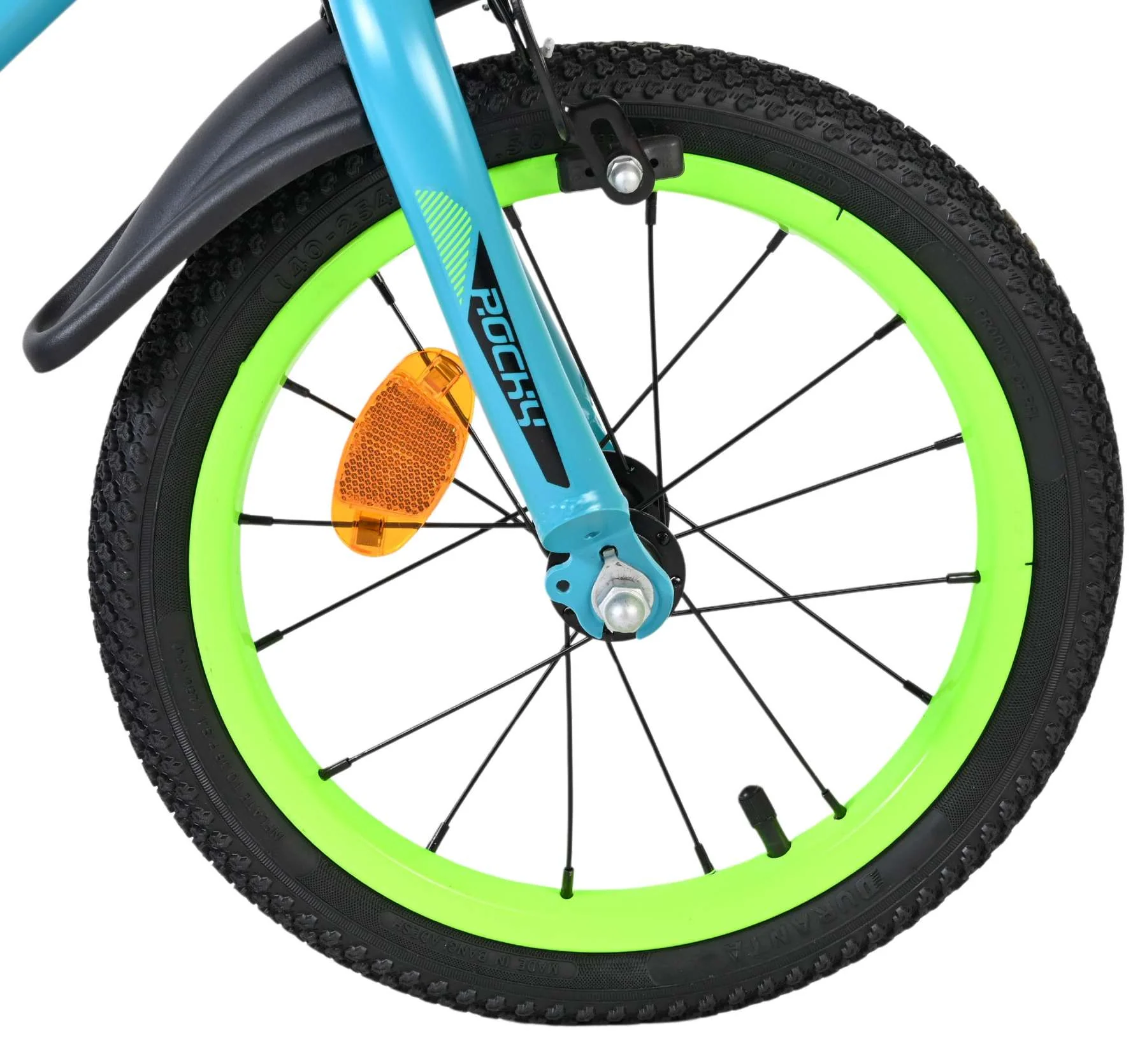 Volare Rocky Kinderfiets - Jongens - 14 inch - Groen - Image 3