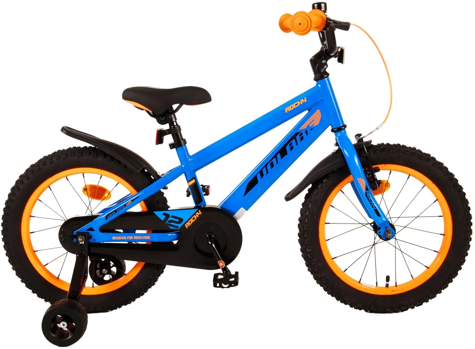 Volare Rocky Kinderfiets - Jongens - 16 inch - Blauw OUTLET