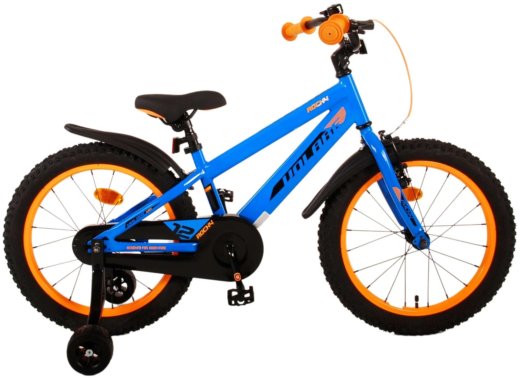Volare Rocky Kinderfiets - Jongens - 18 inch - Blauw OUTLET
