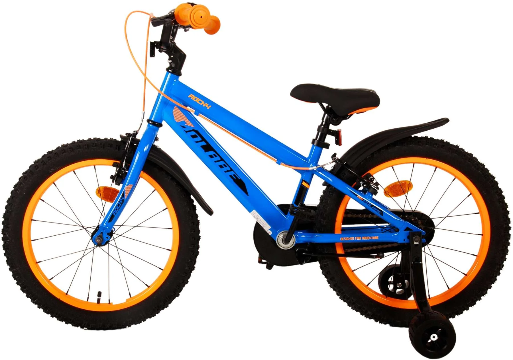Volare Rocky Kinderfiets - Jongens - 18 inch - Blauw OUTLET - Image 5