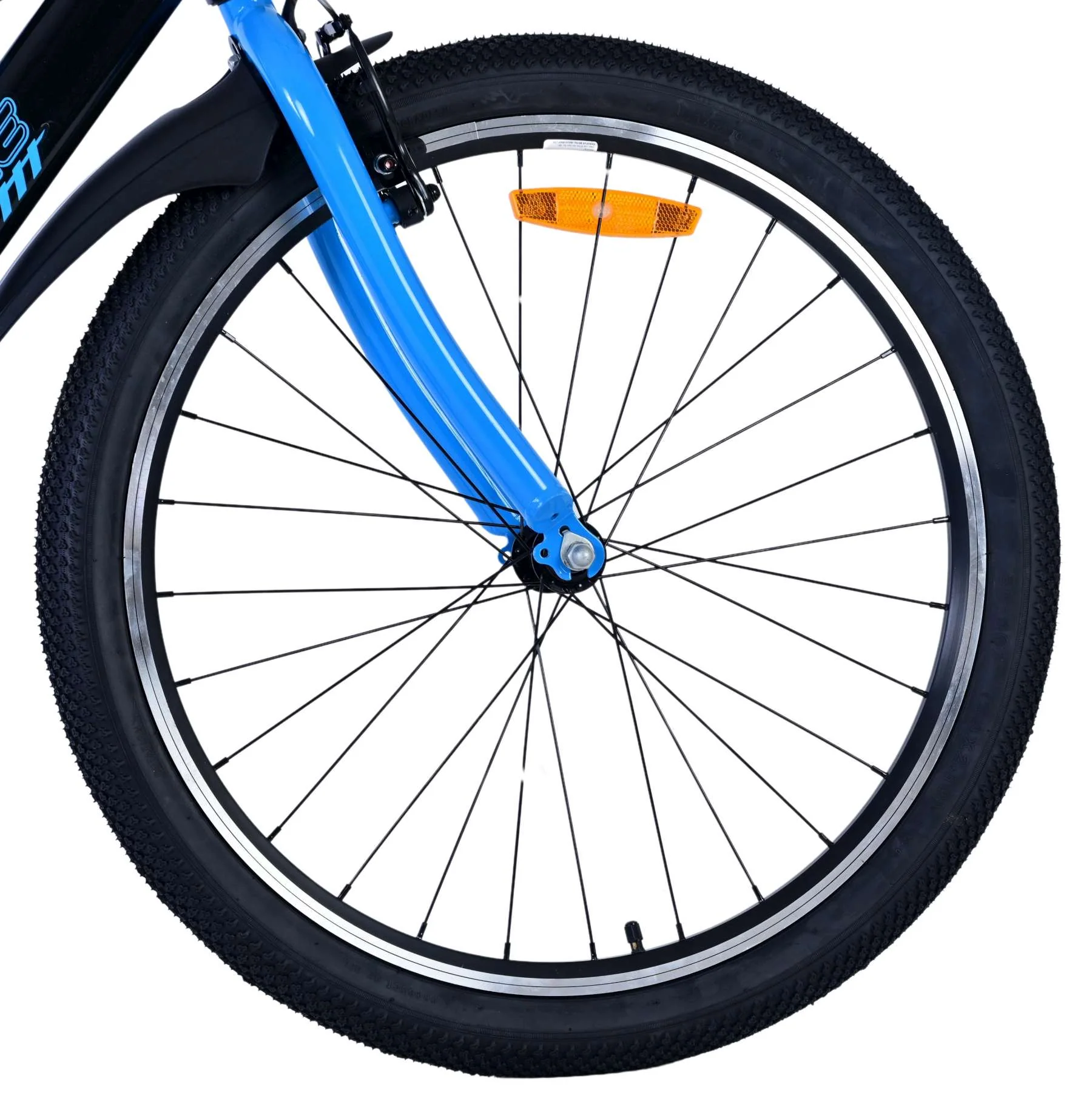 Volare Sportivo Kinderfiets - Jongens - 24 inch - Zwart Blauw - Image 3