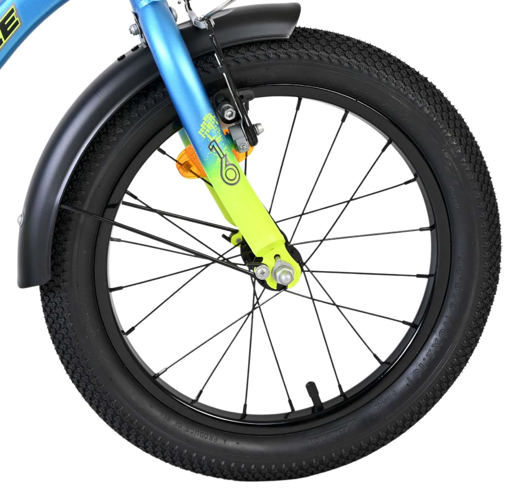 Volare Thombike Kinderfiets - Jongens - 16 inch - Blauw Geel - Image 3
