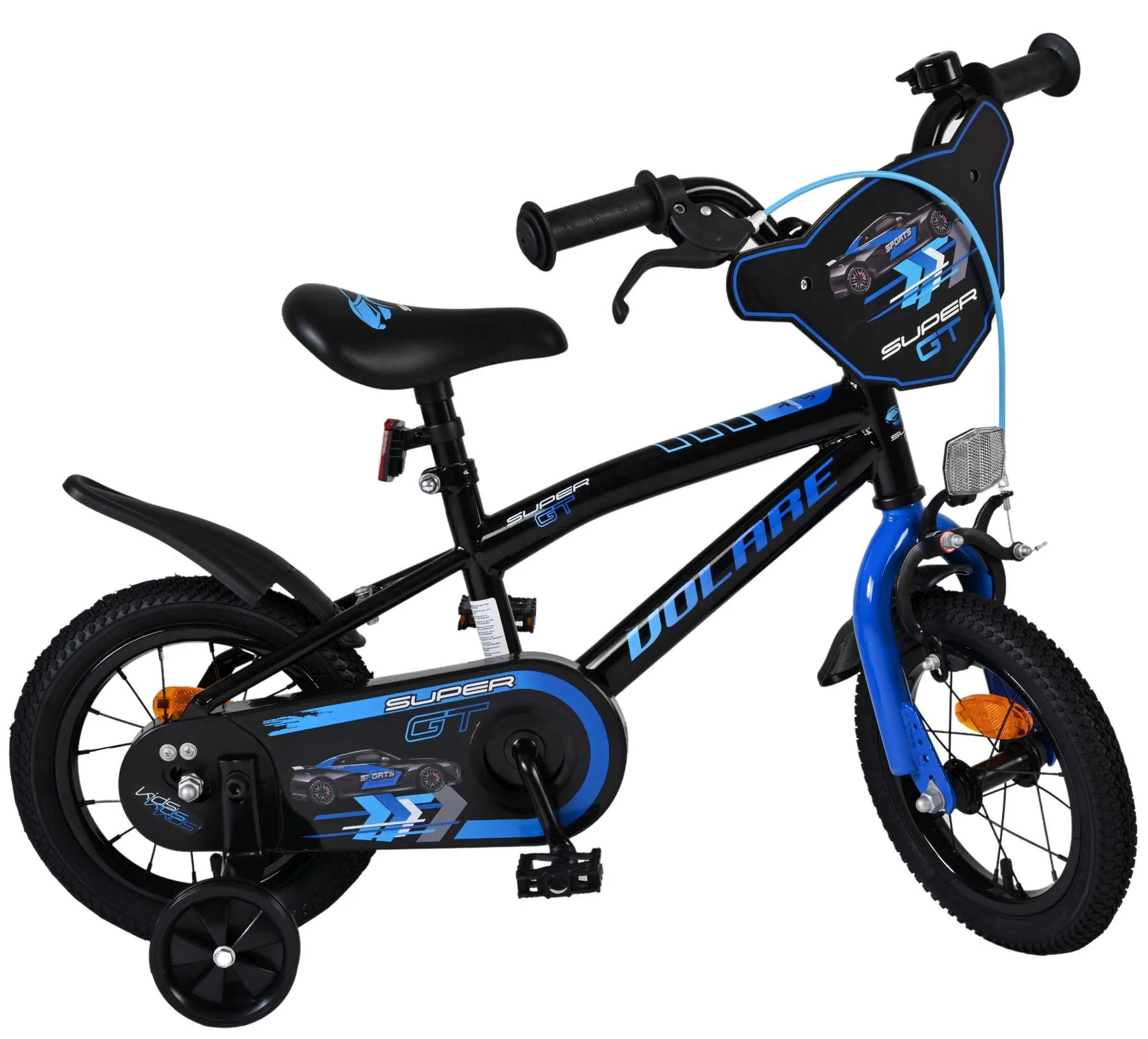 Volare Super GT Kinderfiets - Jongens - 12 inch - Blauw - Image 10