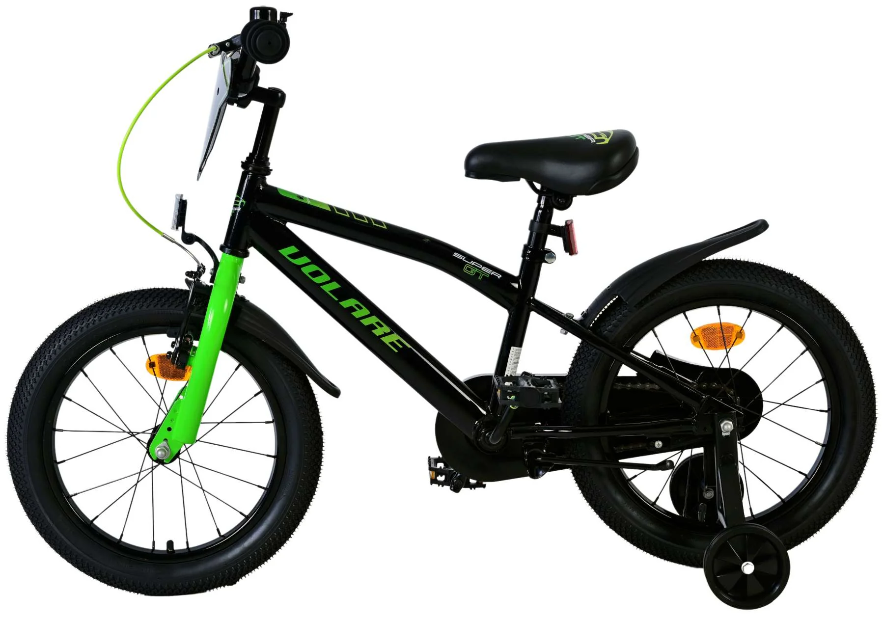 Volare Super GT Kinderfiets - Jongens - 16 inch - Groen - Image 10