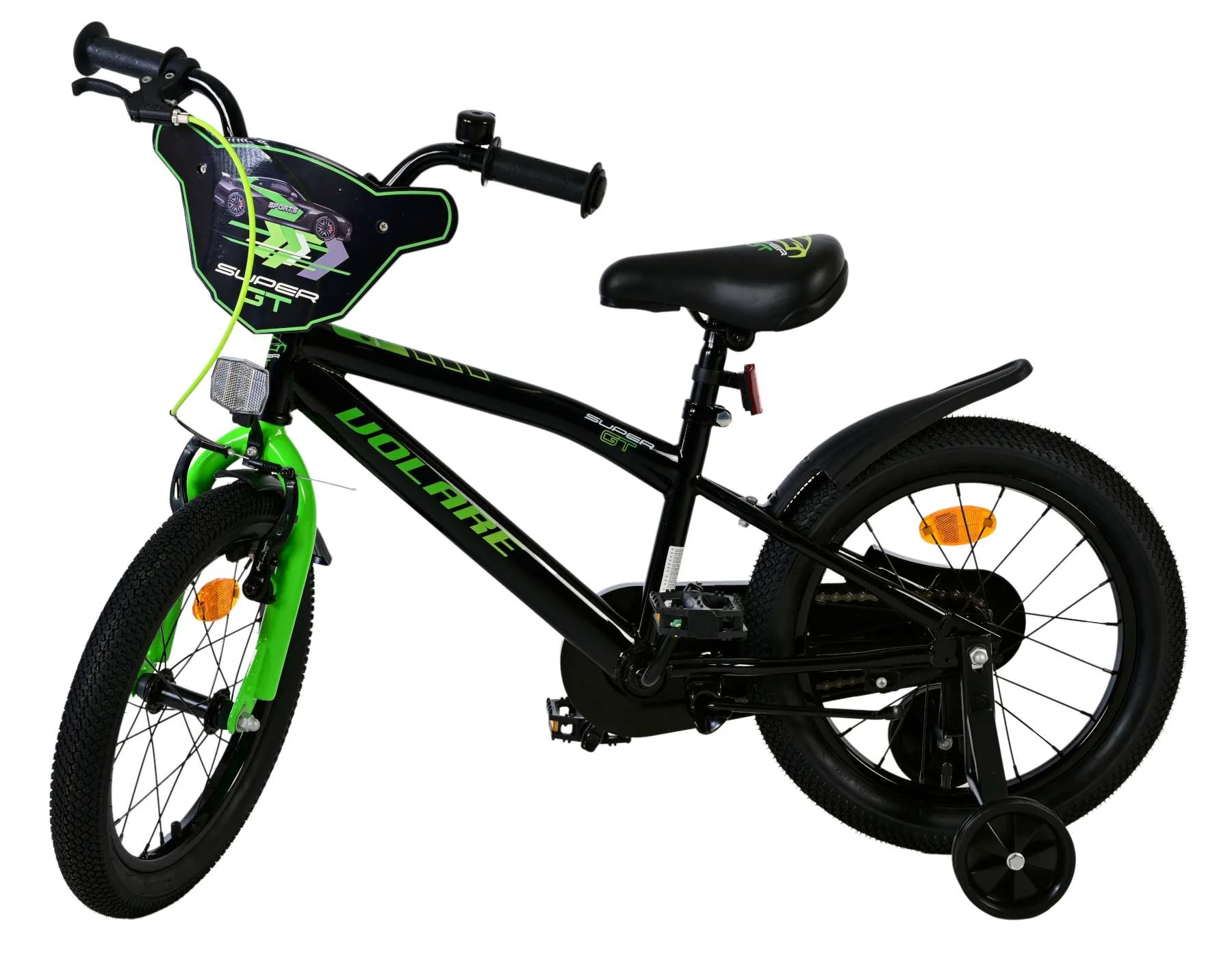 Volare Super GT Kinderfiets - Jongens - 16 inch - Groen - Image 11