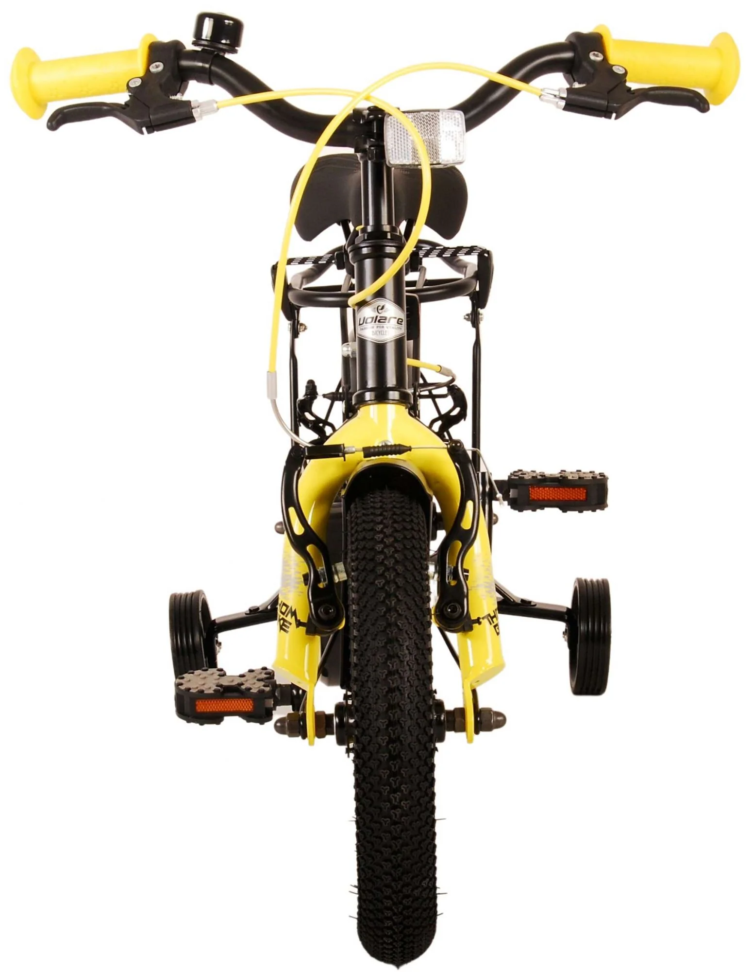 Volare Thombike Kinderfiets - Jongens - 12 inch - Zwart Geel OUTLET - Image 9
