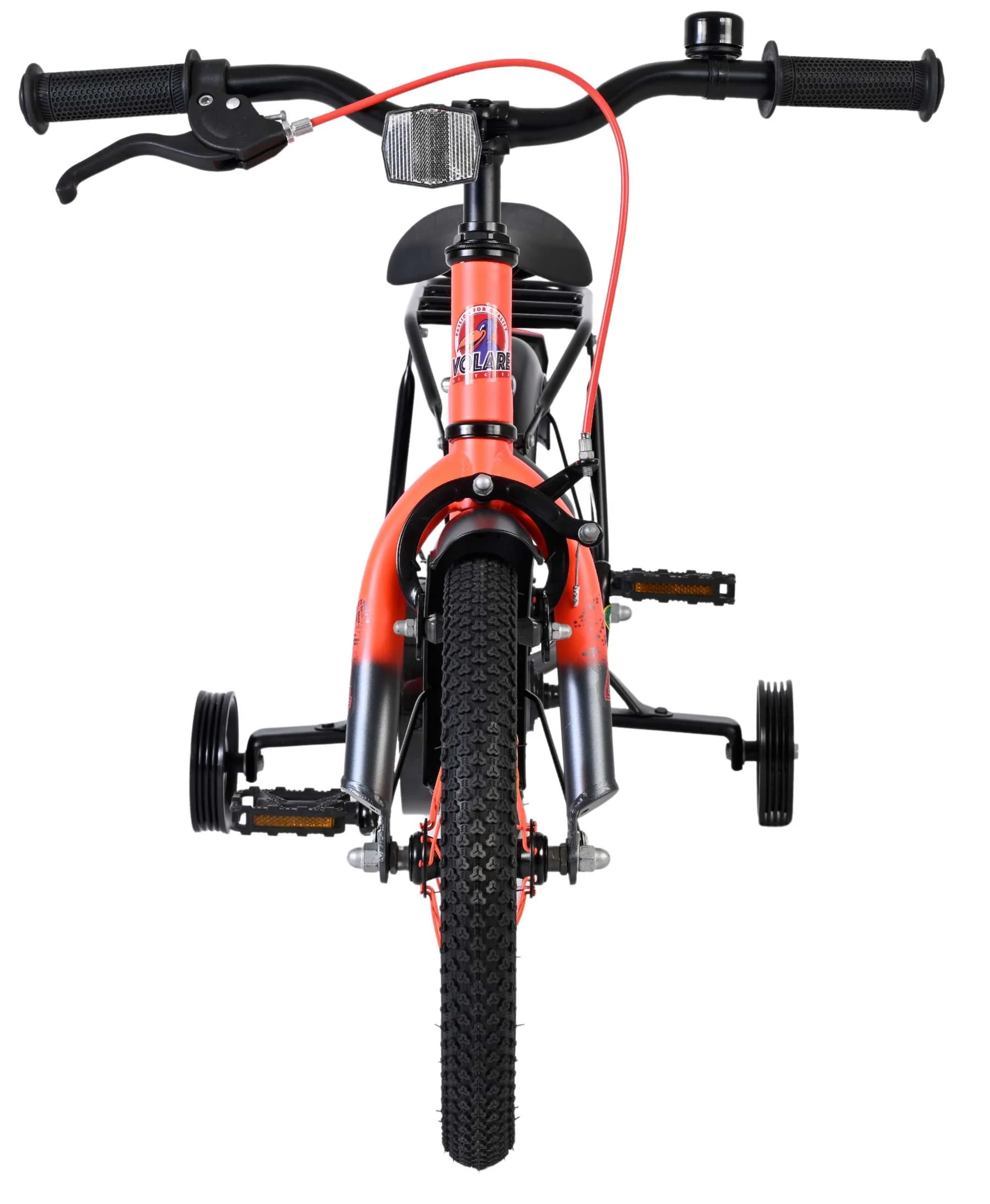 Volare Thombike Kinderfiets - Jongens - 14 inch - Oranje/Grijs - Image 6