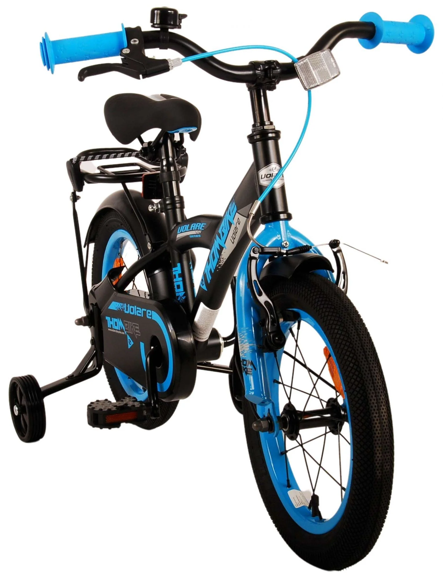 Volare Thombike Kinderfiets - Jongens - 14 inch - Zwart Blauw OUTLET - Image 10