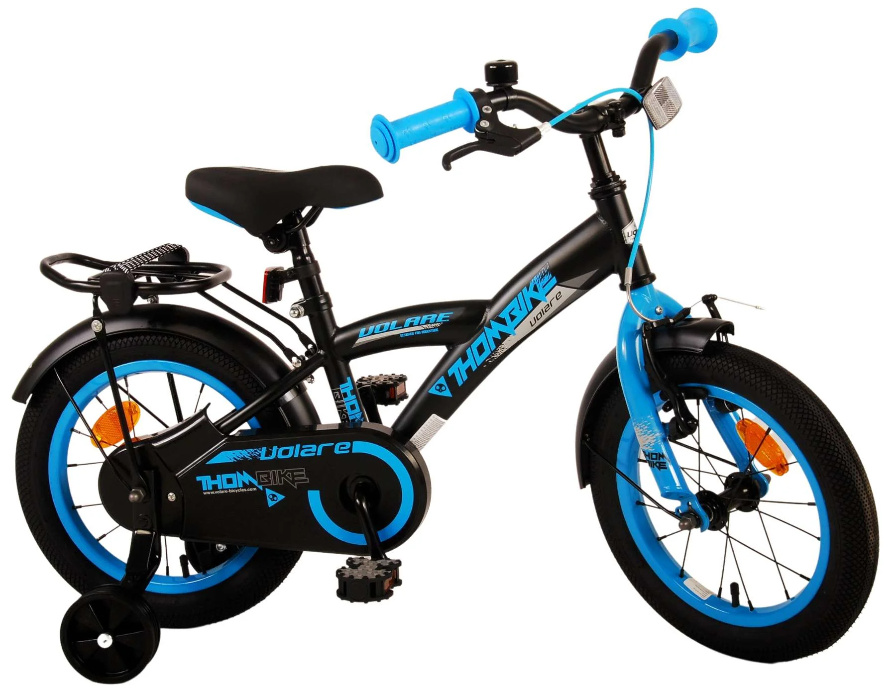 Volare Thombike Kinderfiets - Jongens - 14 inch - Zwart Blauw OUTLET - Image 3