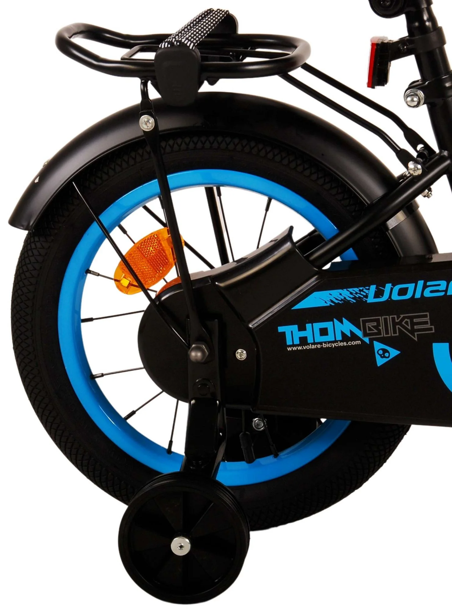 Volare Thombike Kinderfiets - Jongens - 14 inch - Zwart Blauw OUTLET - Image 4