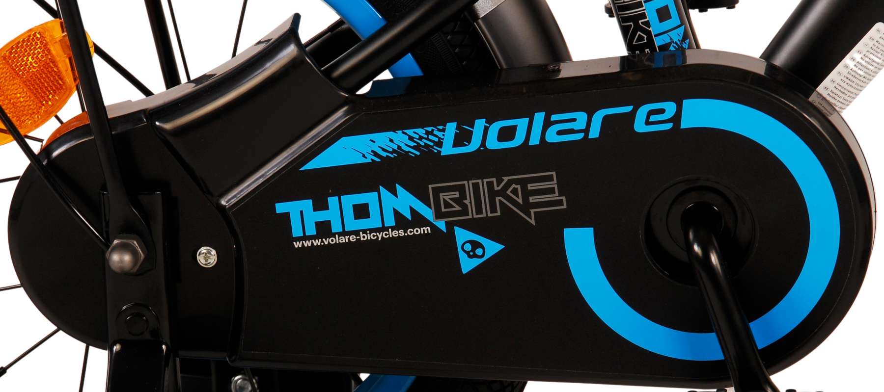 Volare Thombike Kinderfiets - Jongens - 14 inch - Zwart Blauw OUTLET - Image 6