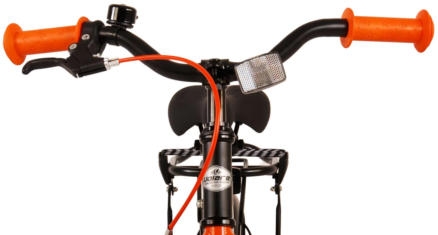 Volare Thombike Kinderfiets - Jongens - 14 inch - Zwart Oranje - Image 10