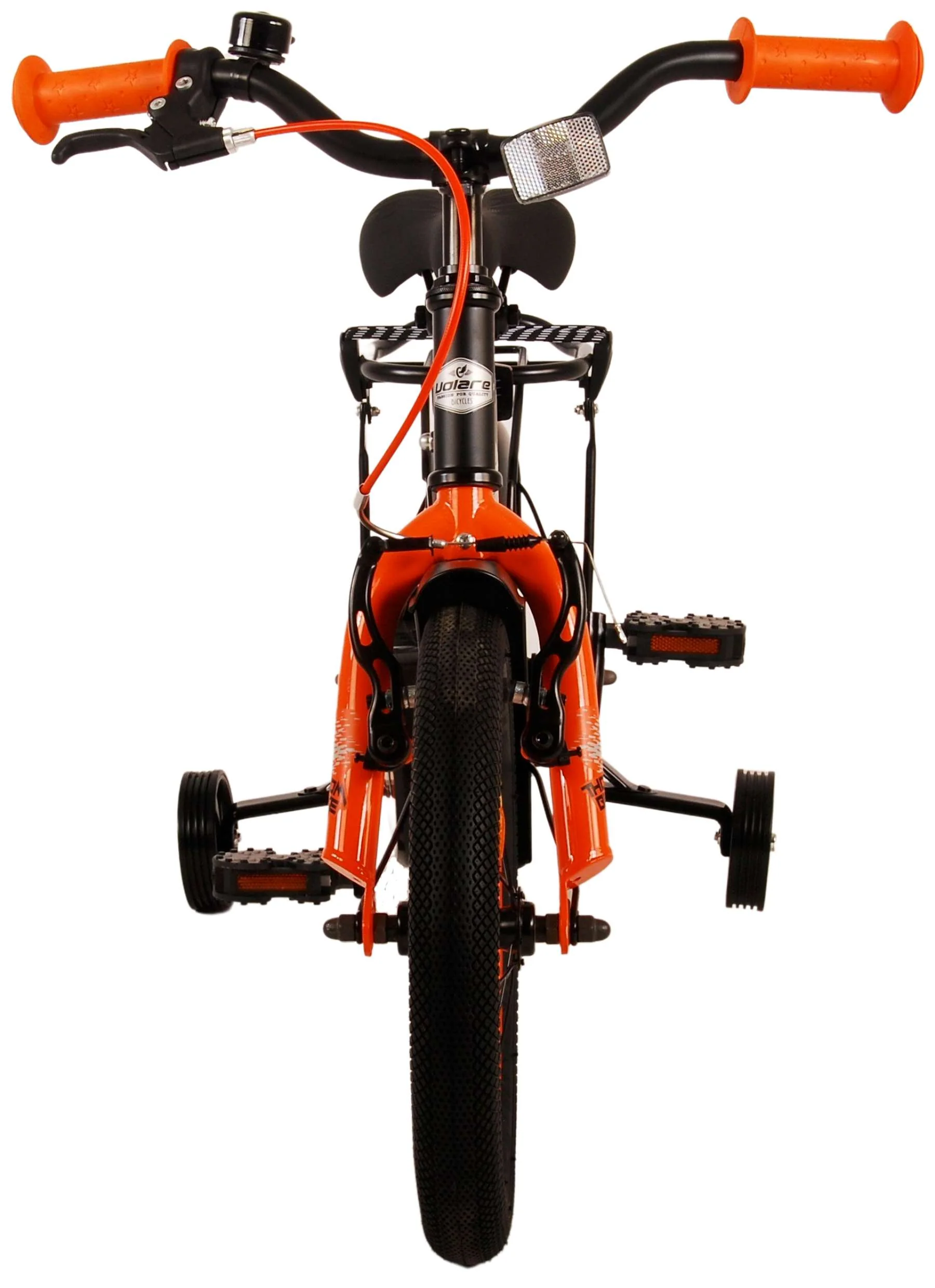 Volare Thombike Kinderfiets - Jongens - 14 inch - Zwart Oranje - Image 9