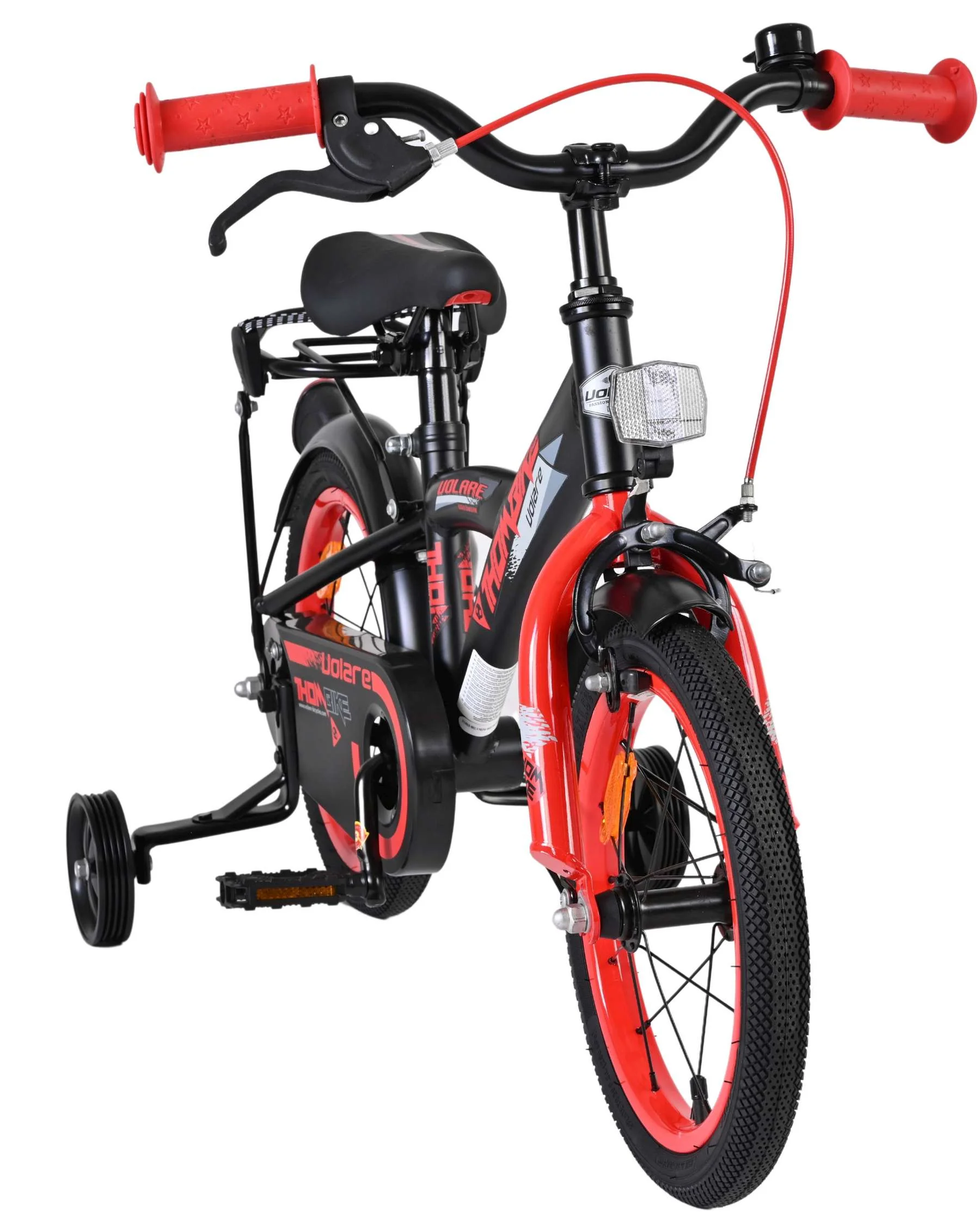 Volare Thombike Kinderfiets - Jongens - 14 inch - Zwart Rood - Image 5