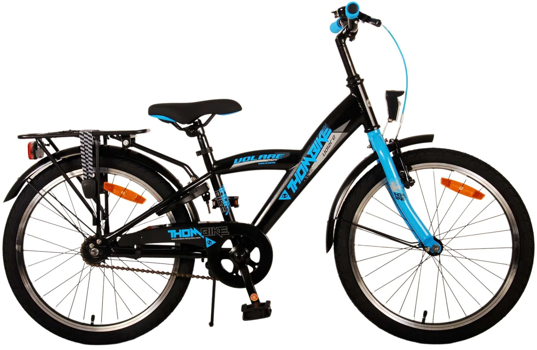 Volare Thombike Kinderfiets - Jongens - 20 inch - Zwart Blauw OUTLET
