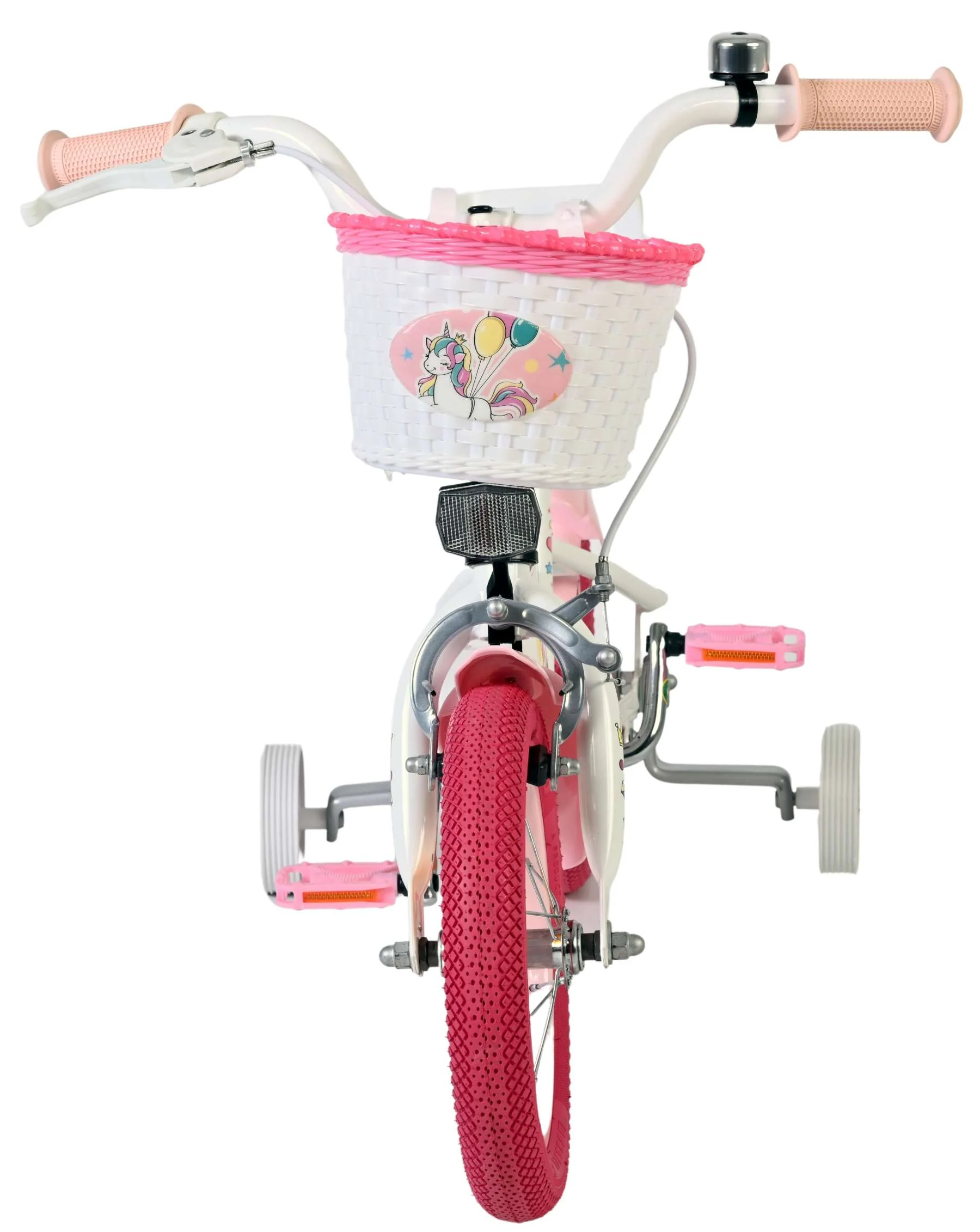 Volare Unicorn Kinderfiets - Meisjes - 12 inch - Wit OUTLET - Image 6