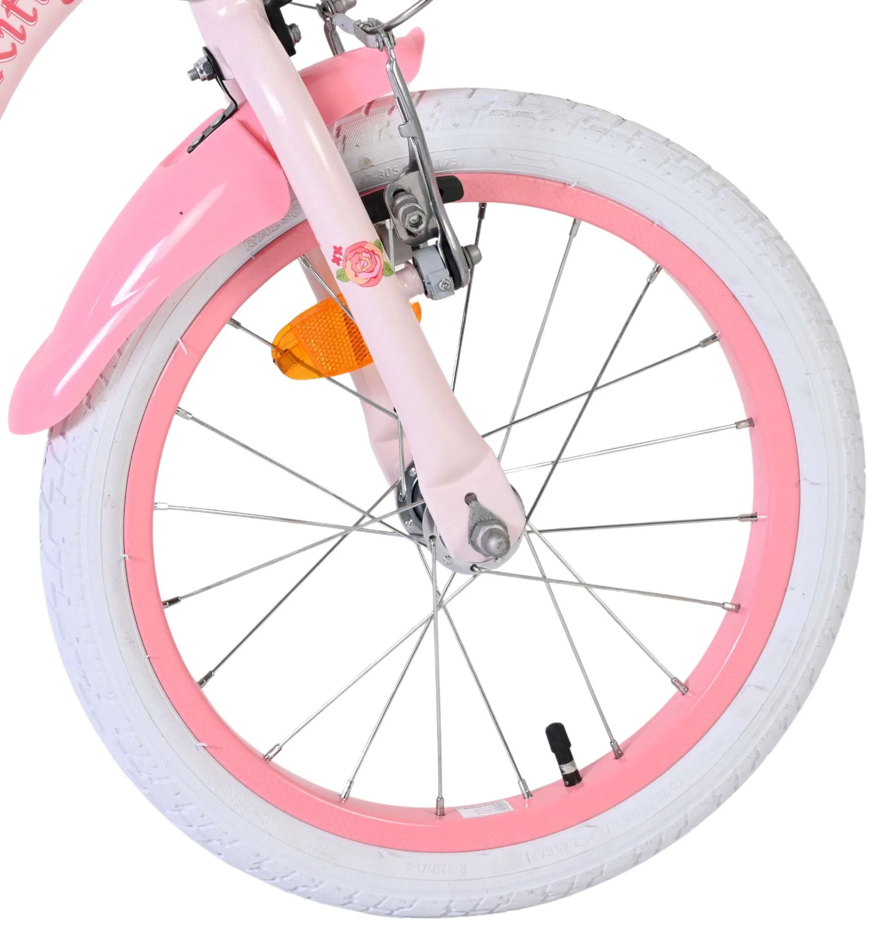 Hello Kitty Kinderfiets - Meisjes - 16 inch - Roze - Twee Handremmen - Image 3