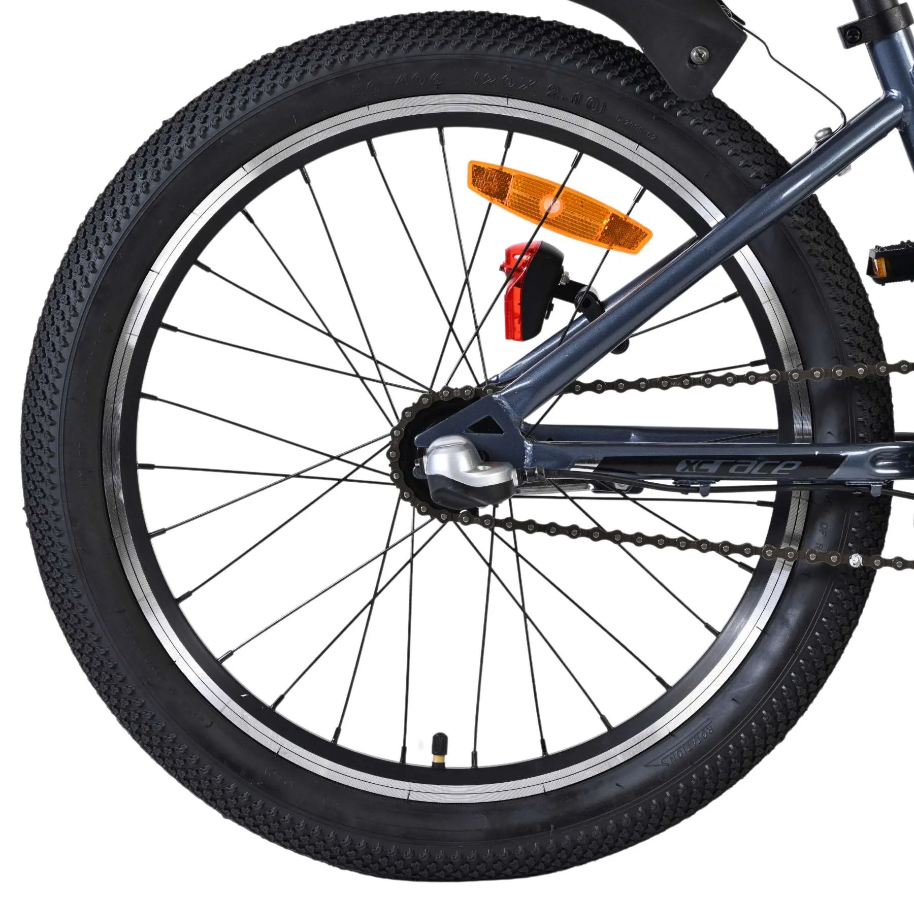 Volare XC Race Kinderfiets - 20 inch - Nexus 3 - Blauw/Grijs - Image 2