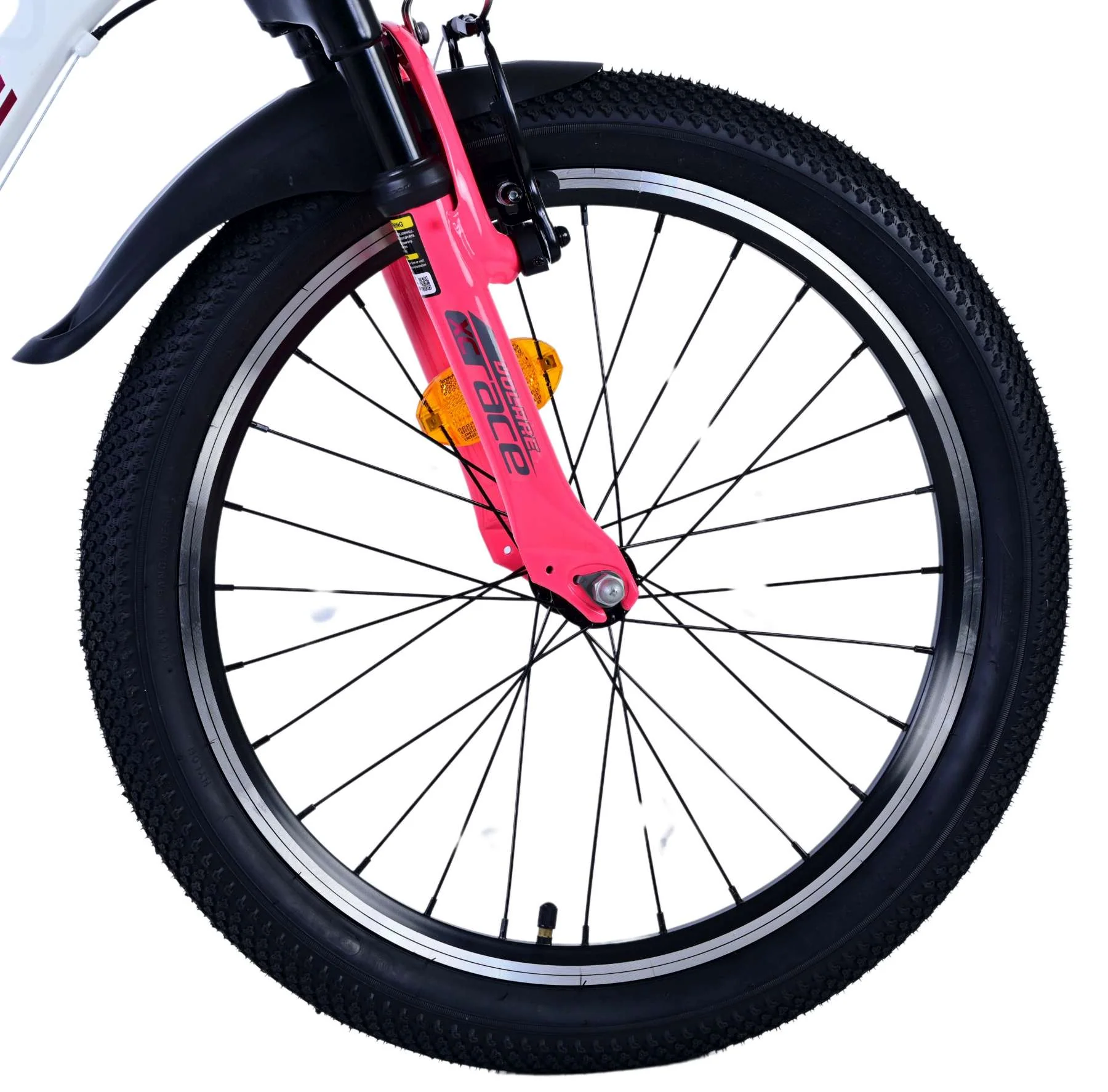 Volare XC Race Kinderfiets - 20 inch - 7 speed - Wit Roze - Image 3