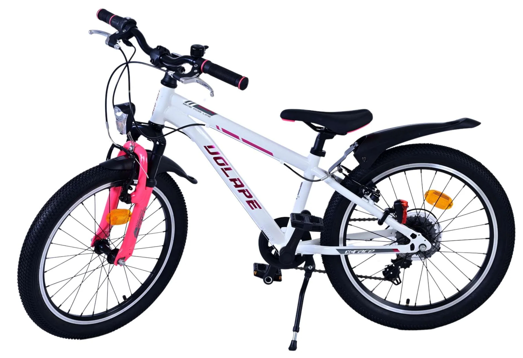 Volare XC Race Kinderfiets - 20 inch - 7 speed - Wit Roze - Image 9