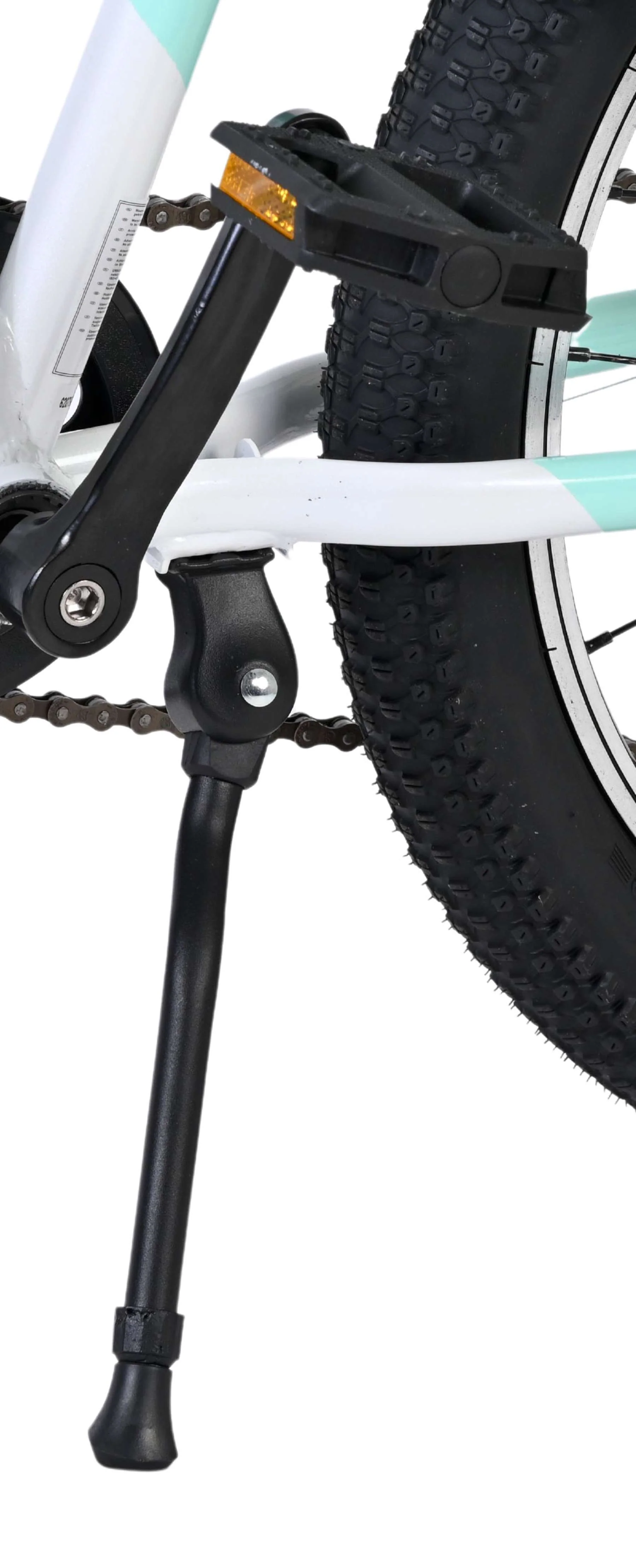 Volare Boost Kinderfiets - 20 inch - 7 Speed - Wit/Mintgroen - Image 11